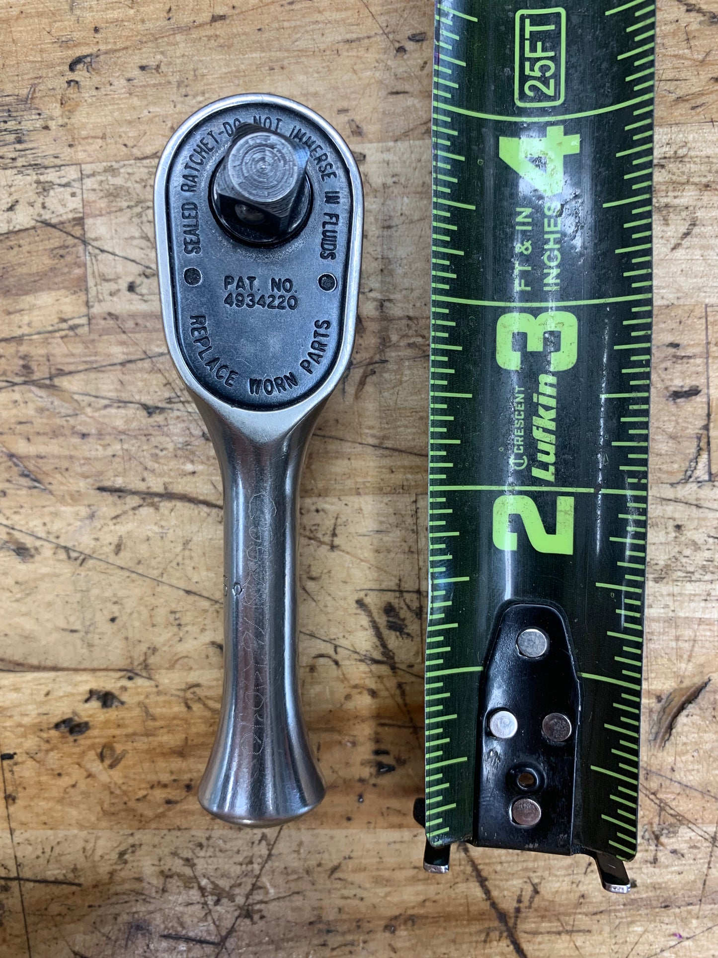 Snap On 3/8" Stubby Ratchet FK936