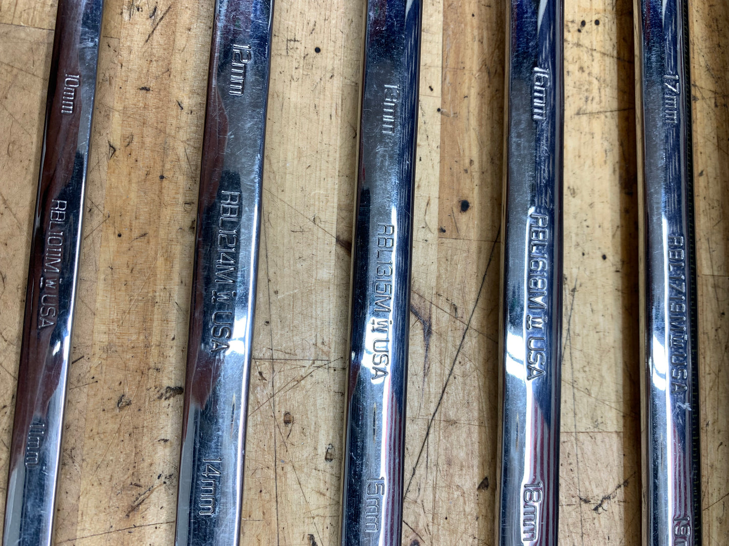 Matco Metric Box Wrench Set 5pc USA