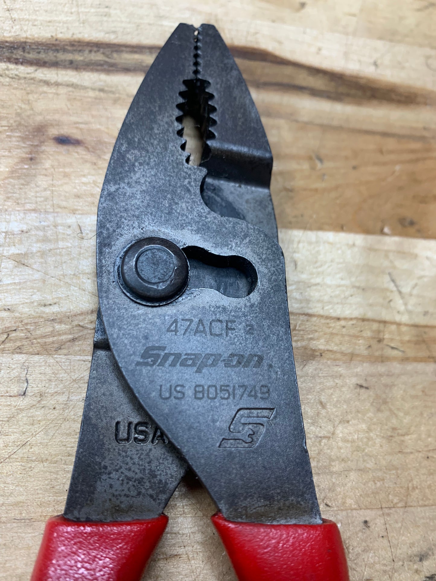Snap On Slip Joint Pliers USA 47ACF