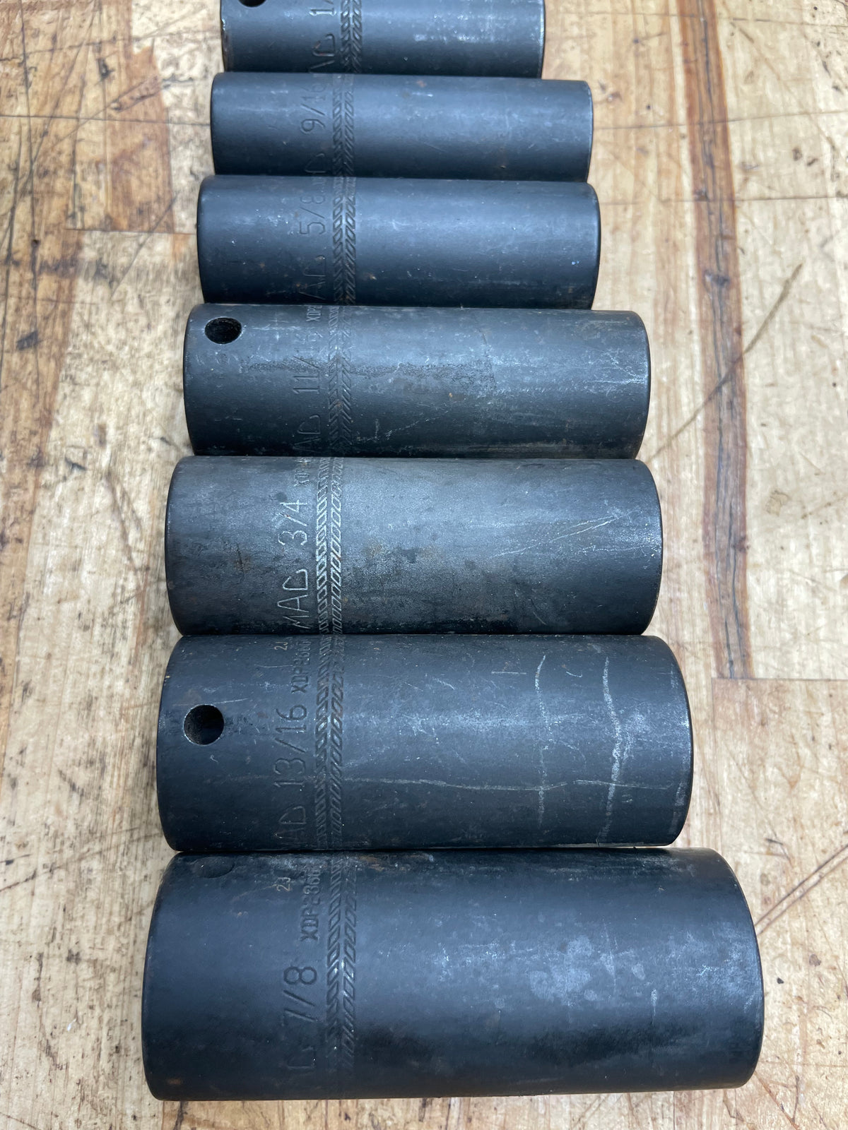 Mac Tools 3/8” SAE Impact Deep Socket Set 10pc 5/16”-7/8”
SXDPG106BR