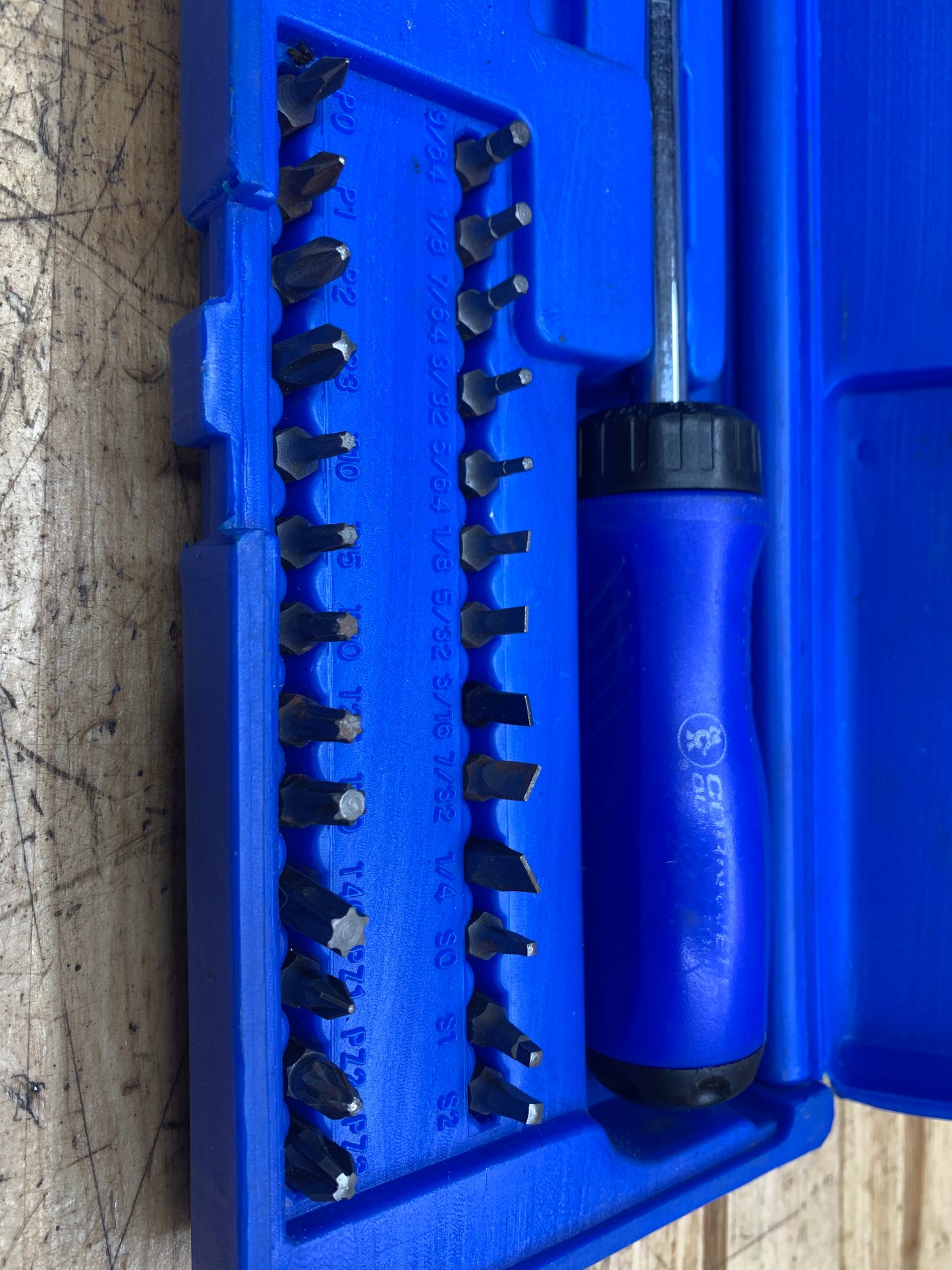 Cornwell Ratcheting Screwdriver Set CBS-GD