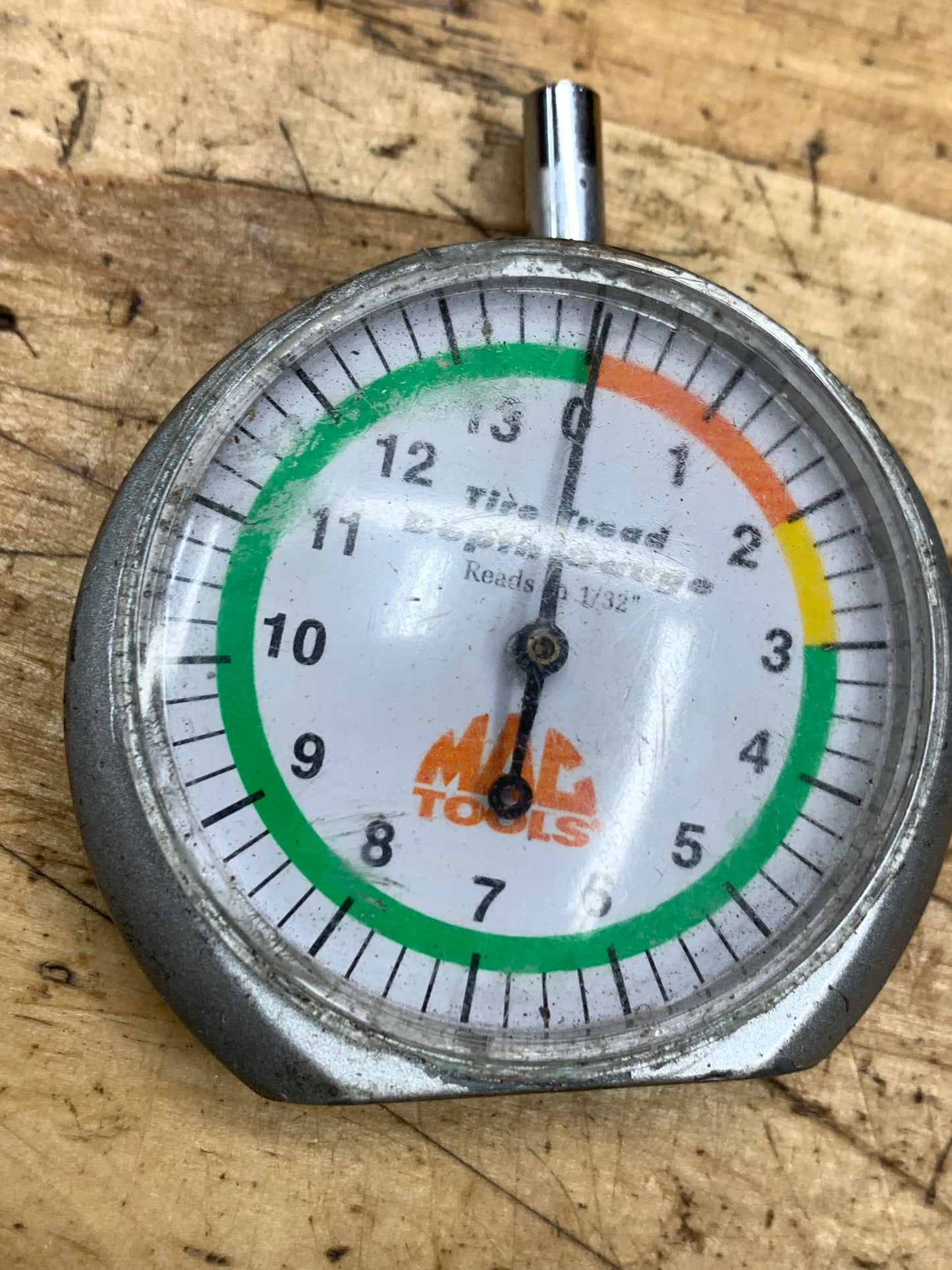 Mac Tools Tire Tread Depth Gauge TGD500