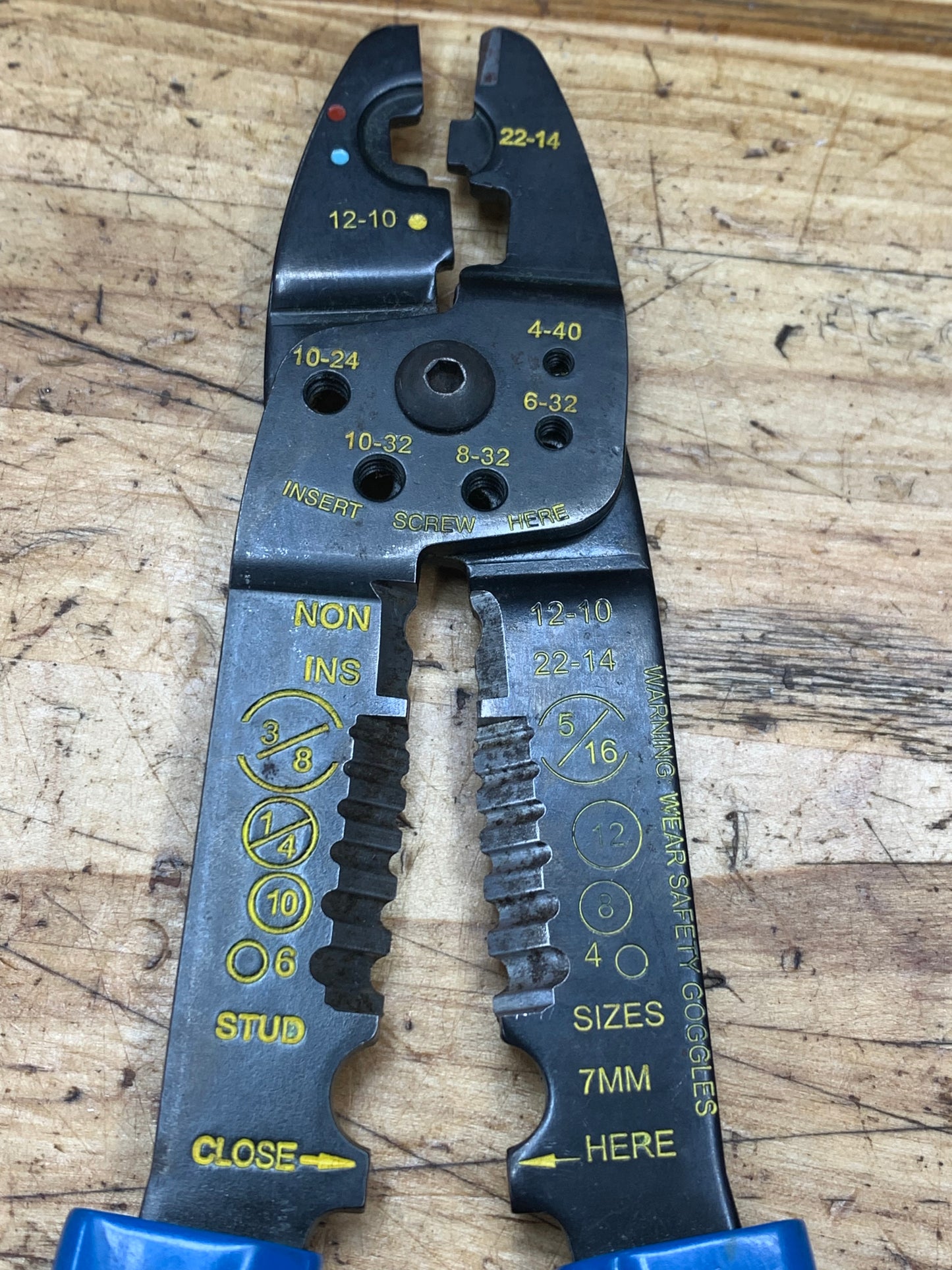 Blue Point Stripping Crimping Pliers PWC14