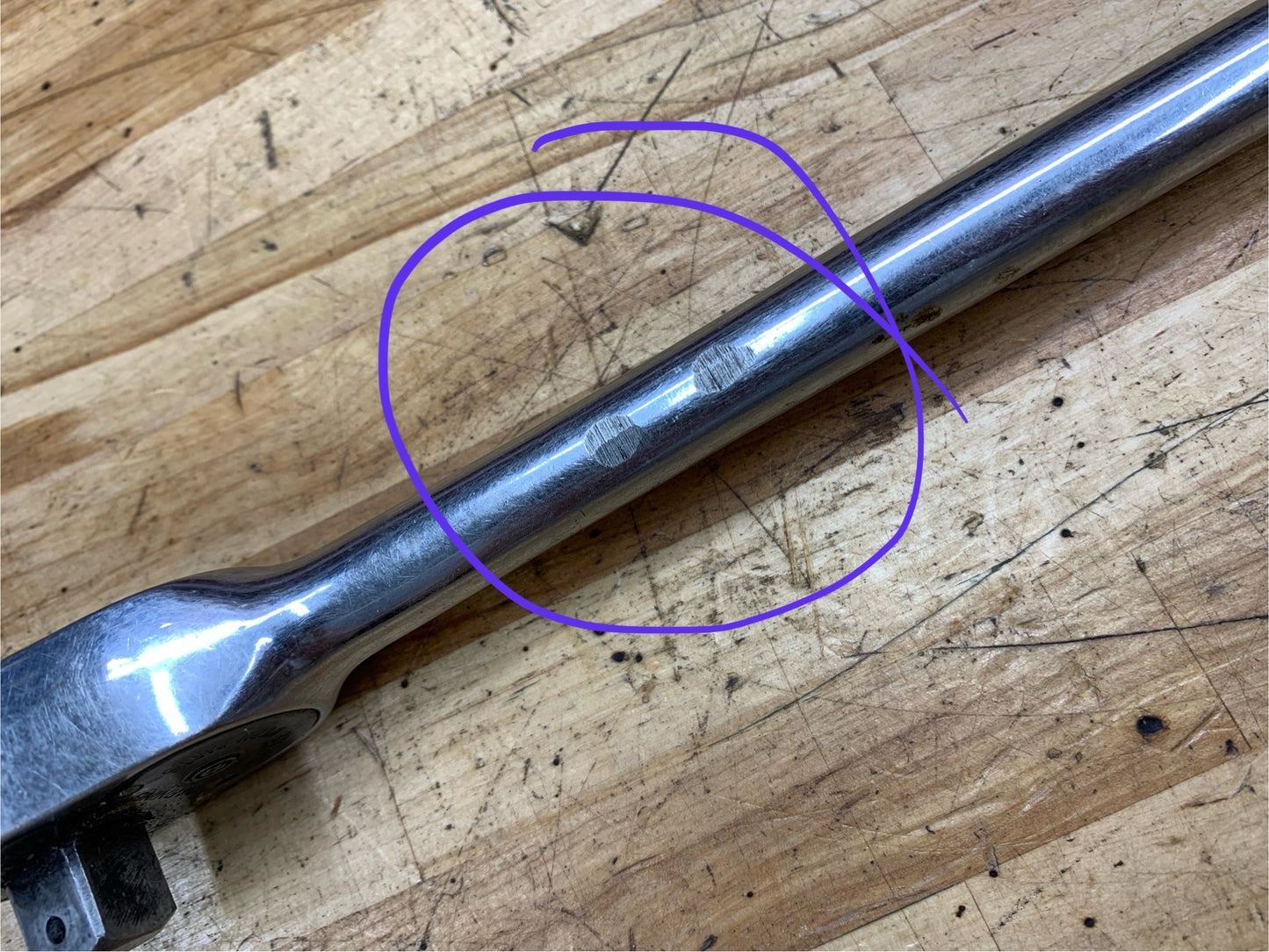 Snap On 1/2" Long Ratchet Vintage SL715