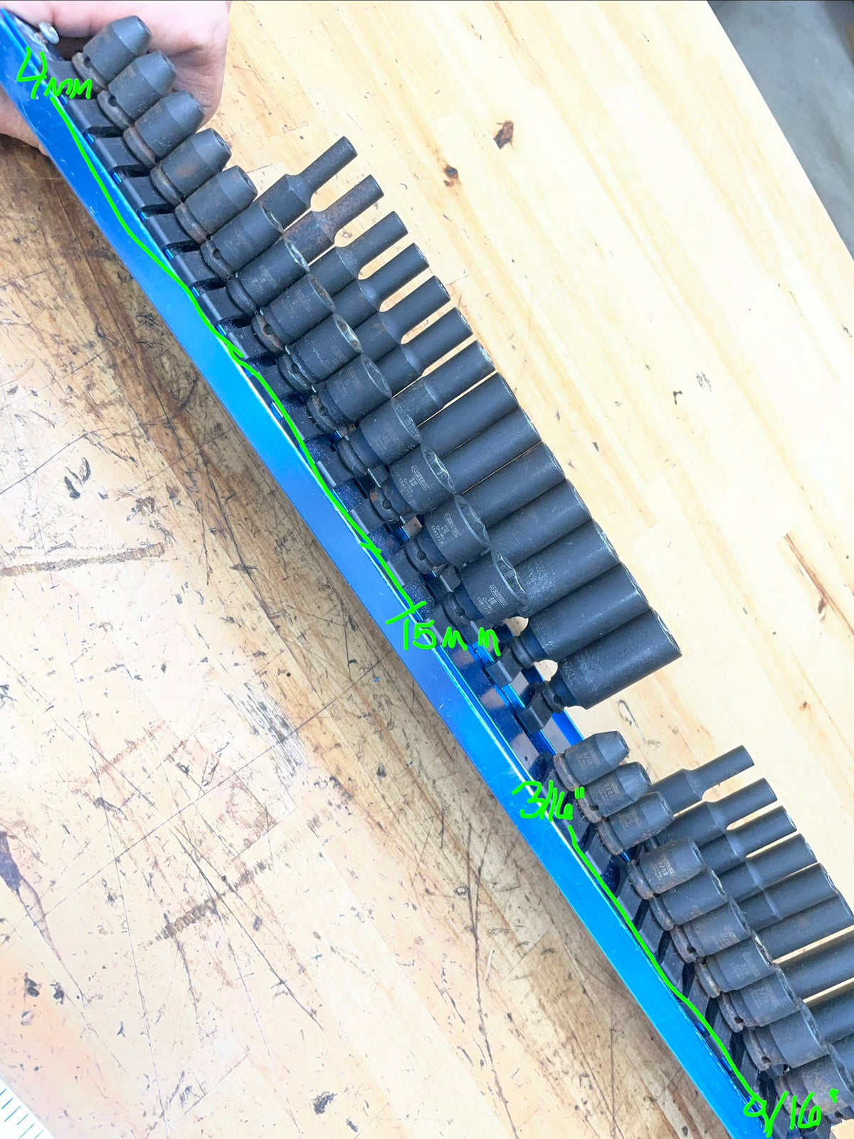 Expert 1/4” SAE & Metric, Deep & Shallow Impact Socket Set Tray E041642