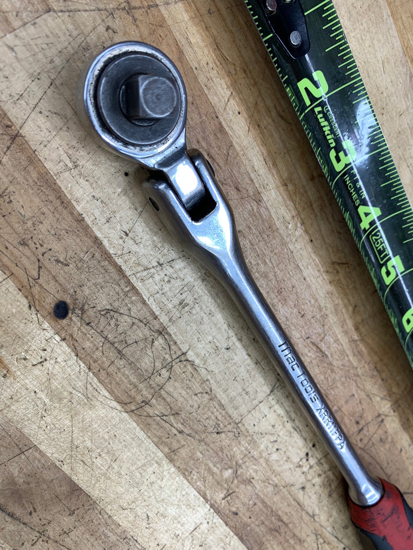 Mac Tools 3/8" Flex Head Ratchet XRR11FPA USA