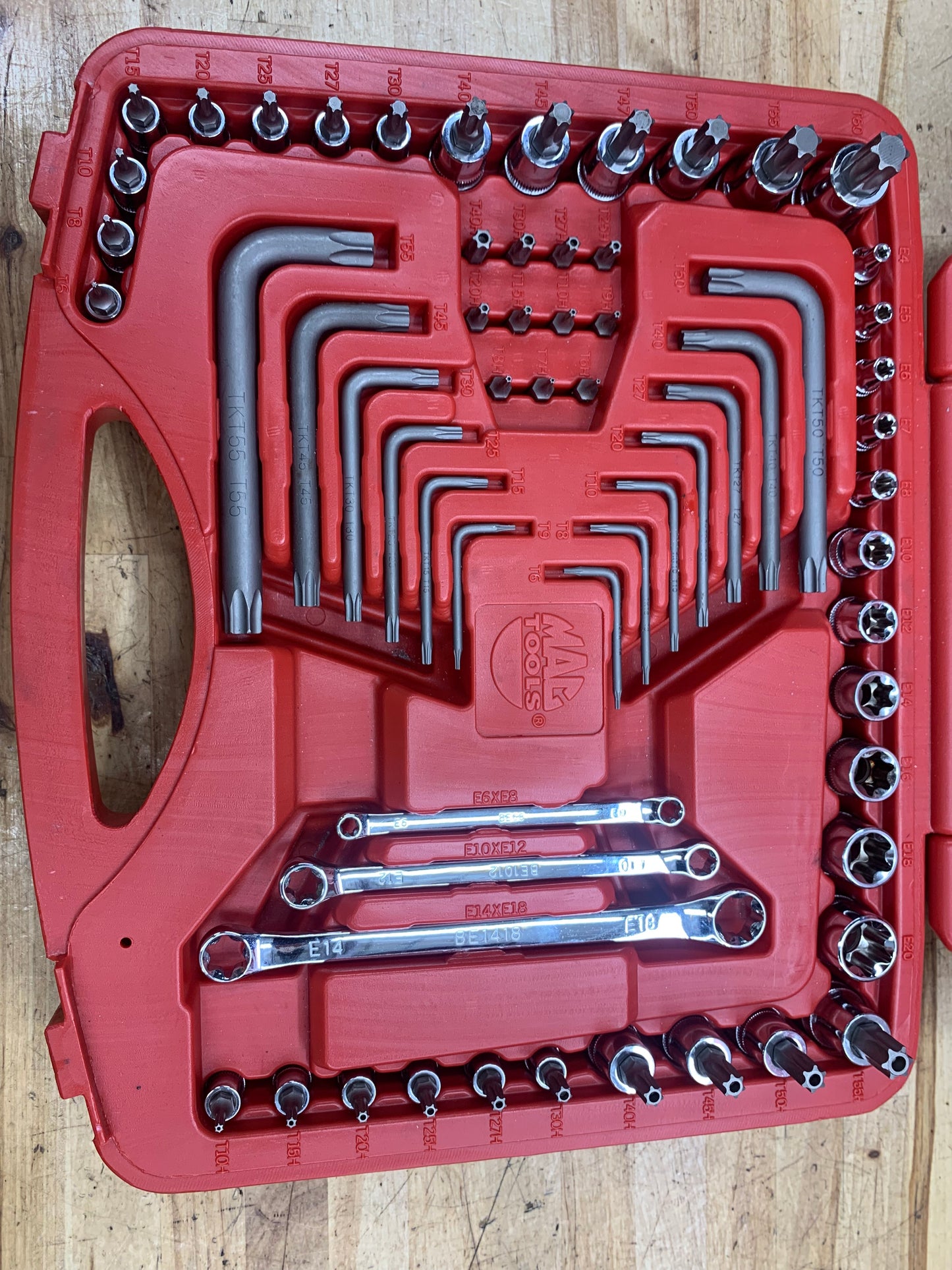 Mac Tools Master Torx/ETorx Tool Set SMXT62B