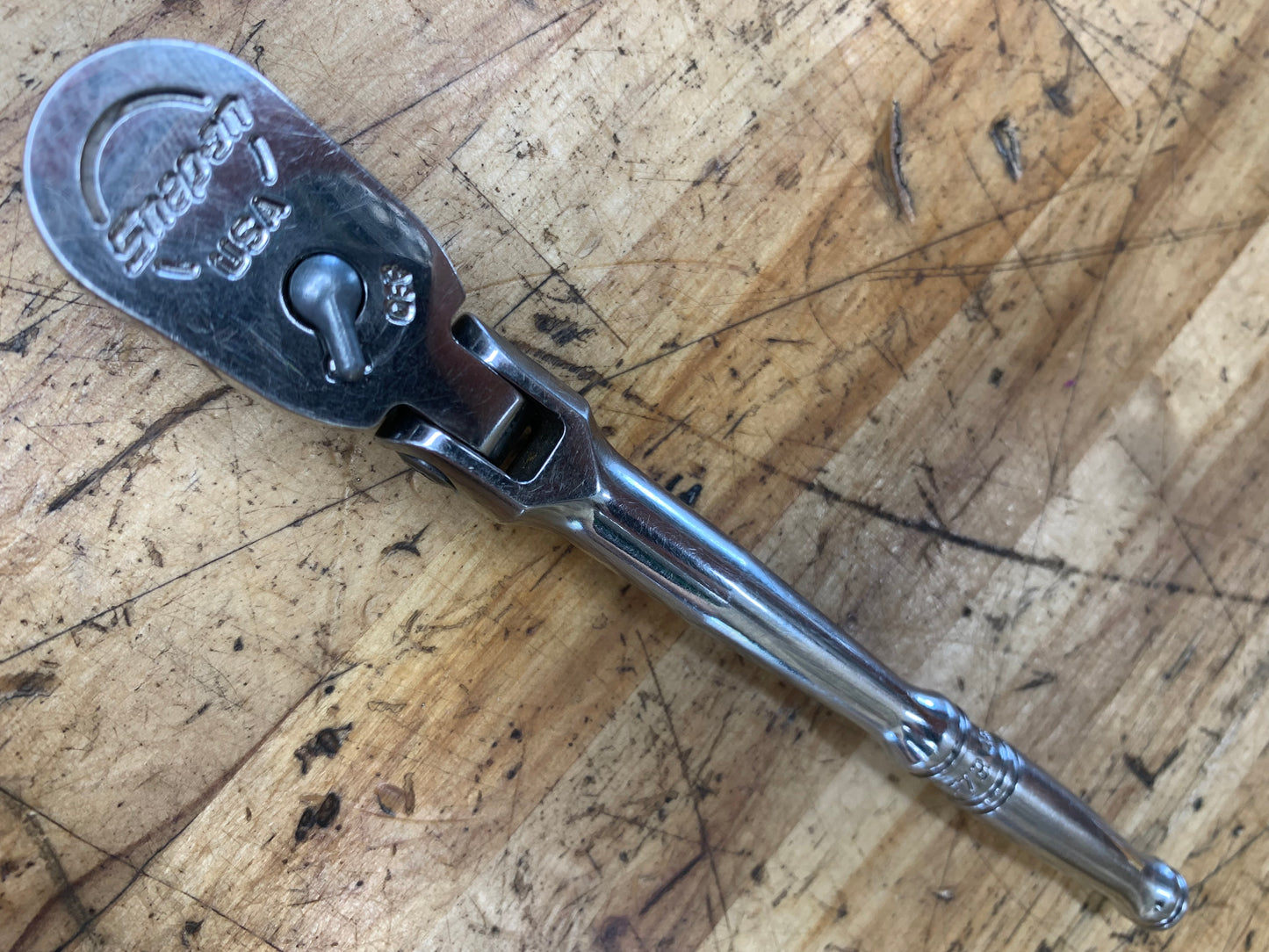 Snap On 1/4" Flex Head Ratchet USA TF72