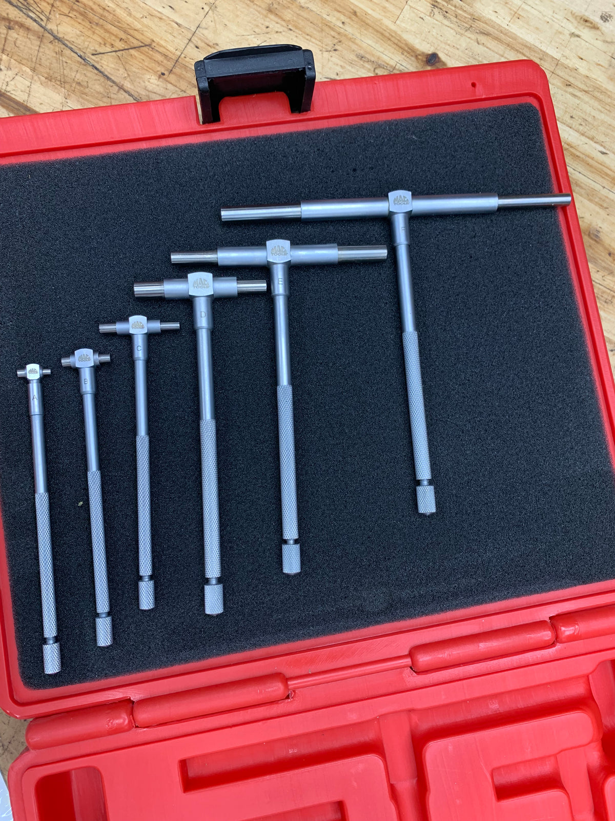 Mac Tools Telescoping Gauge Set LIKE NEW TGS6