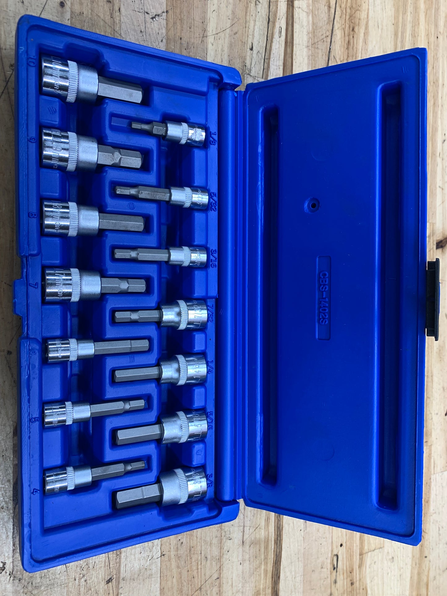 Cornwell Hex/Allen Bit Socket Set 14pc CBS-1402S