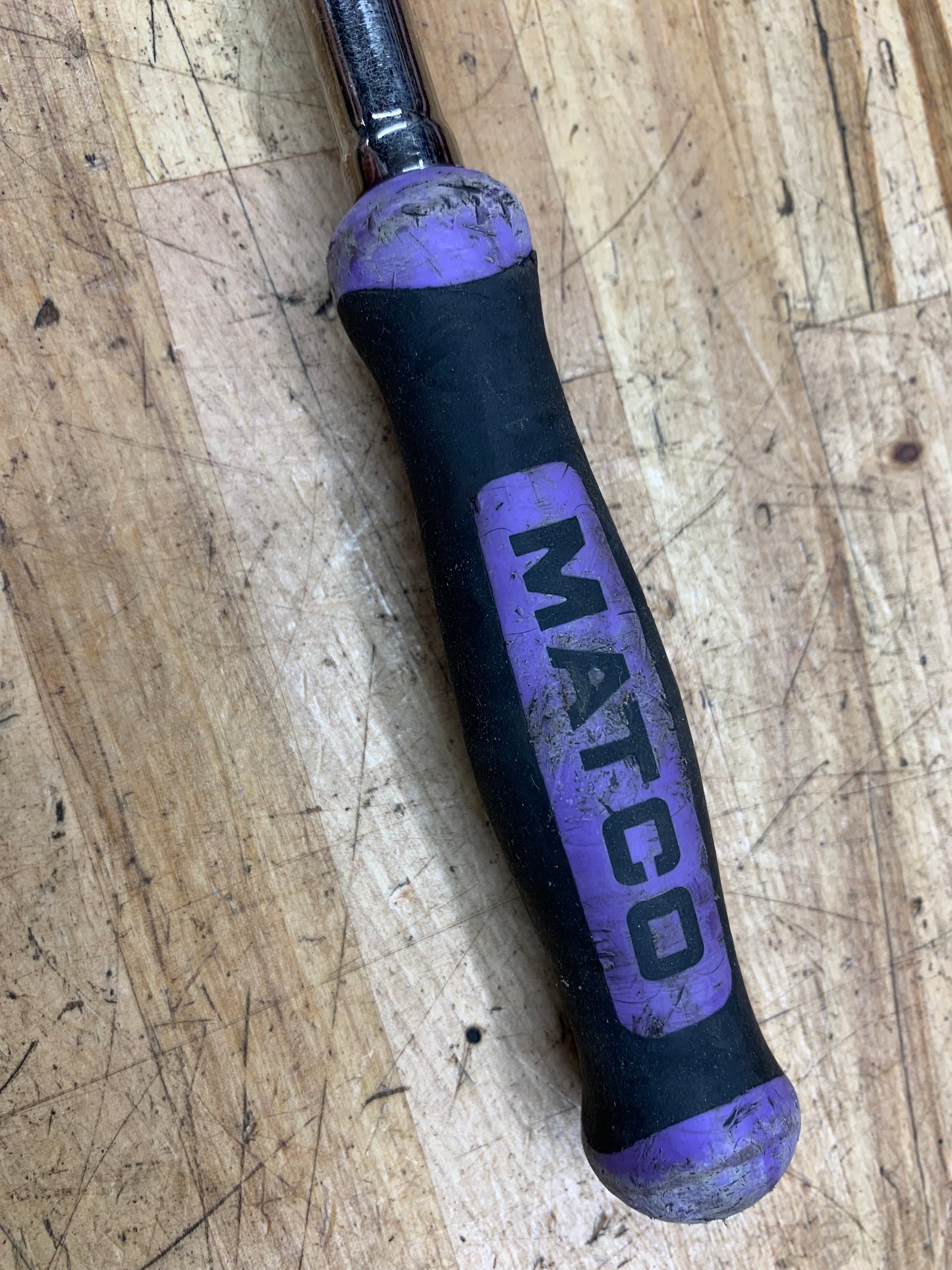 Matco 3/8" Locking Flex Head Ratchet 88 Fine Tooth Purple BFR128NLFx USA