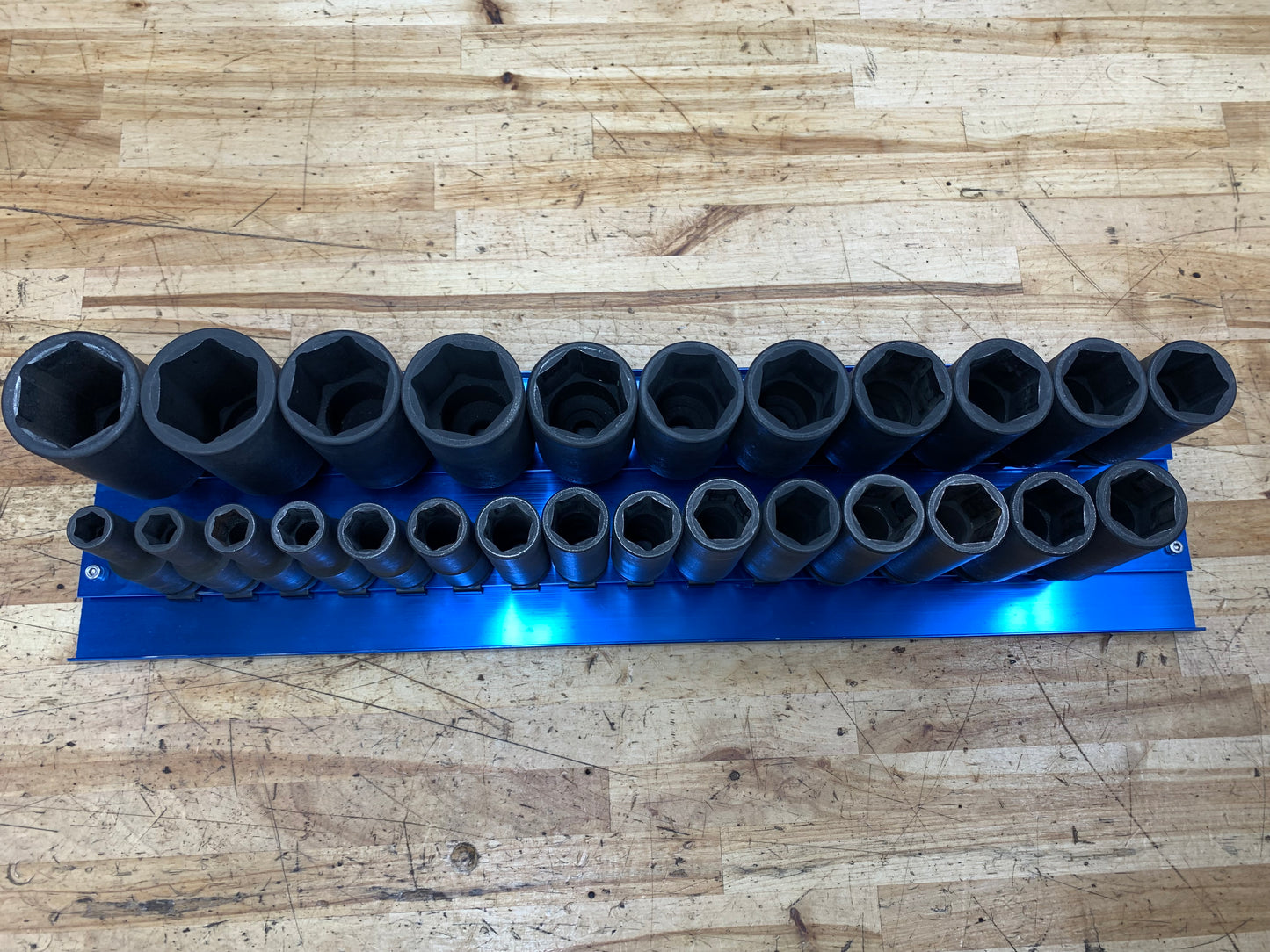 Expert by Mac Tools 1/2” Metric Deep Impact Socket Set 26pc 10-36mm With Tray E041639