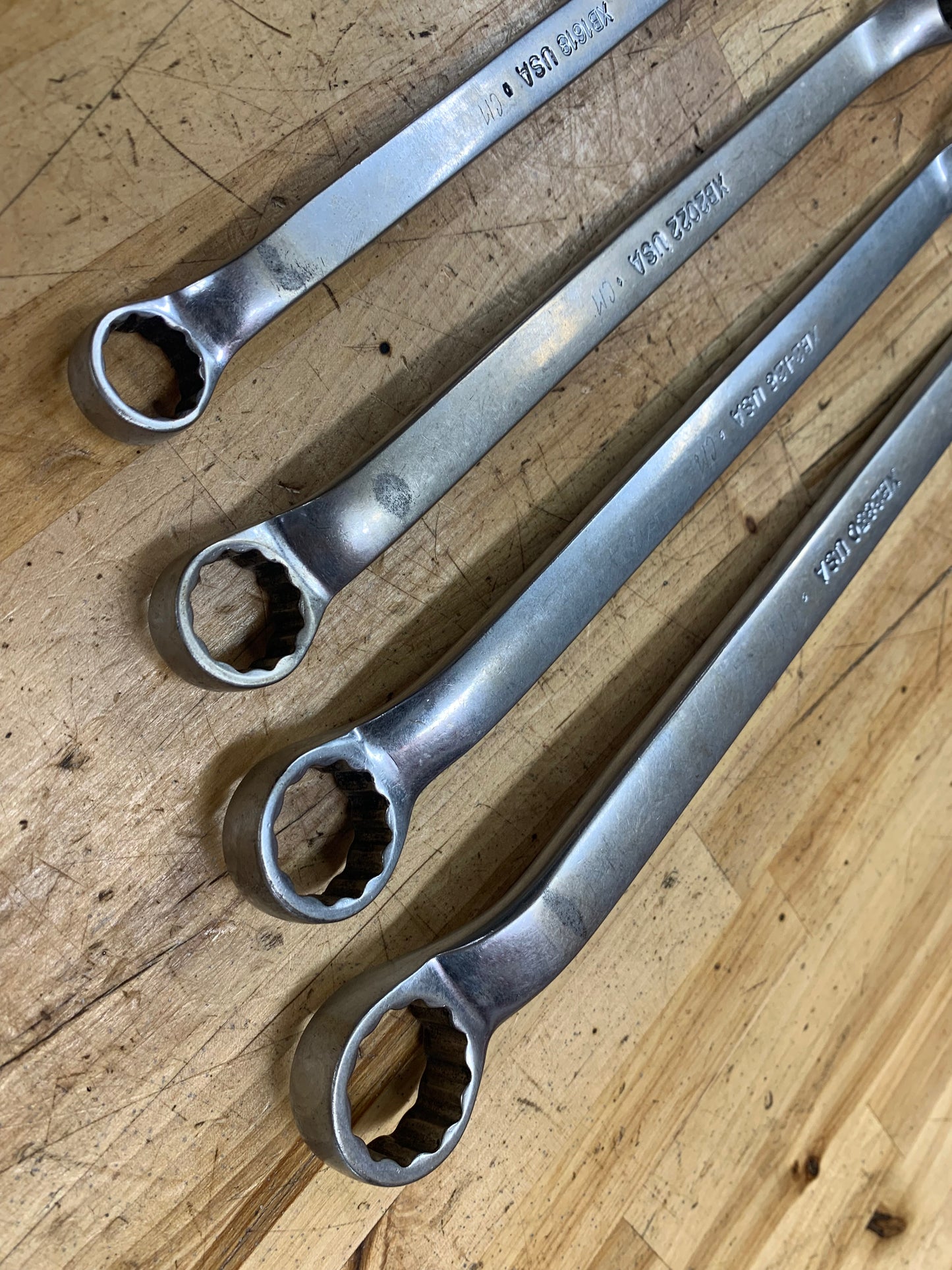 Snap On SAE Offset Box Wrench set 4pc