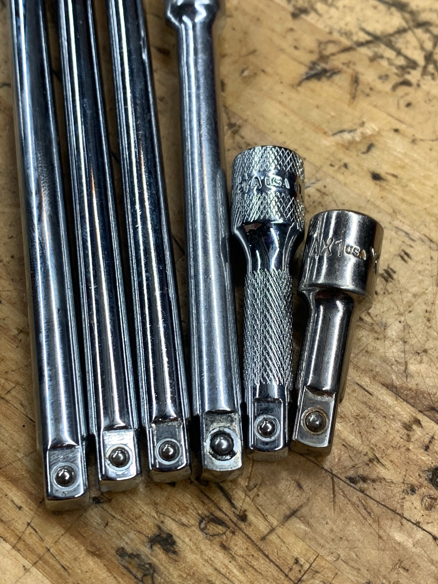 Matco* 1/4” Extension Tray Set 6pc USA SAXK6TA