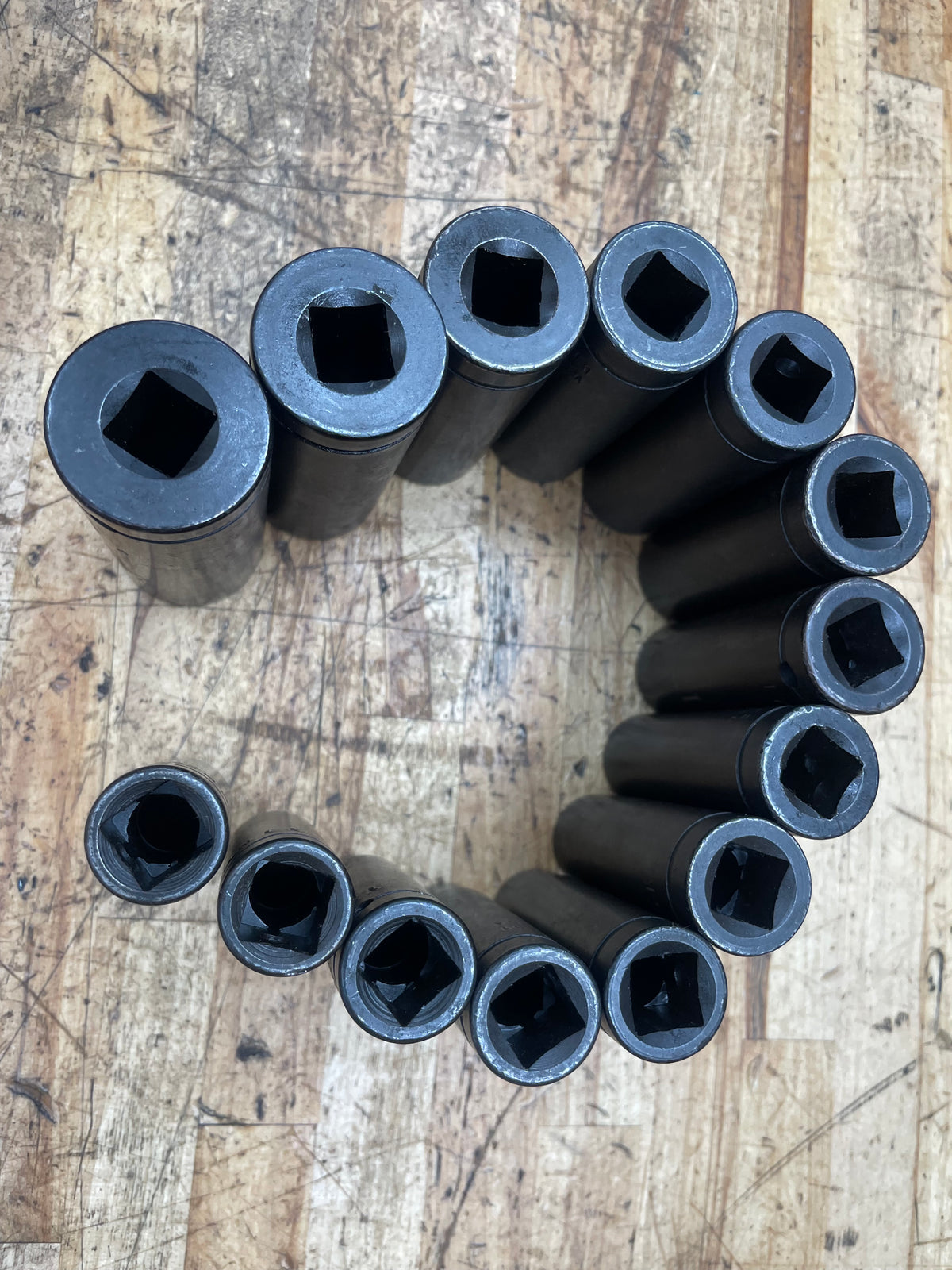 Cornwell 1/2” Metric Deep Impact Socket Set 10-24mm 14pc USA