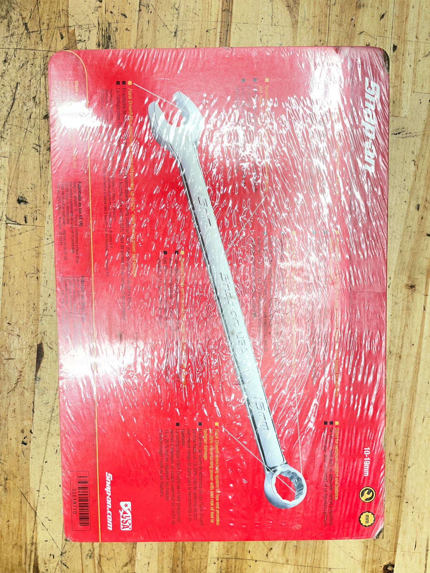 Snap On Metric FD+ Combo Wrench Set 10-19mm NIB USA  SOEXM710
