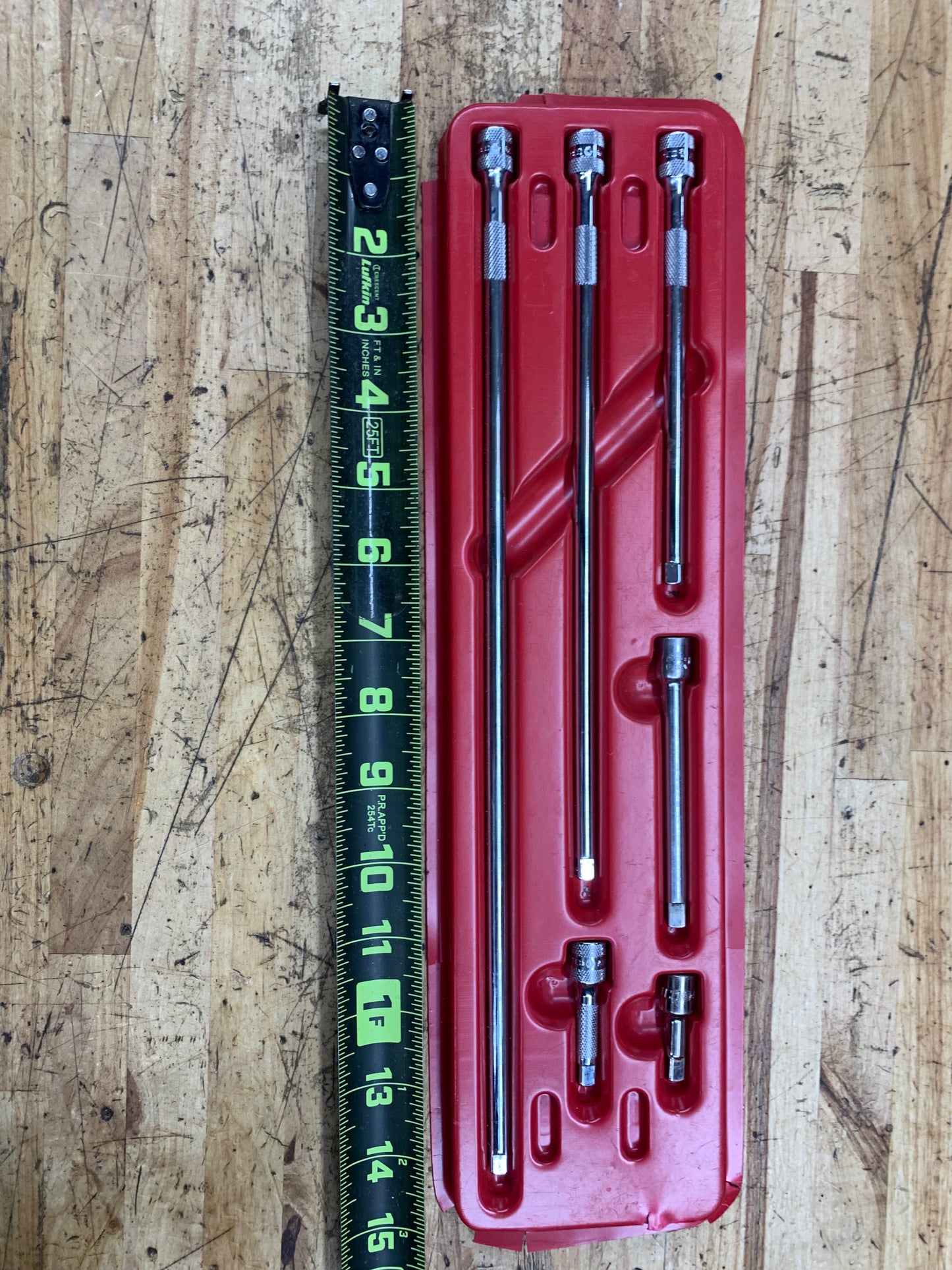 Matco* 1/4” Extension Tray Set 6pc USA SAXK6TA