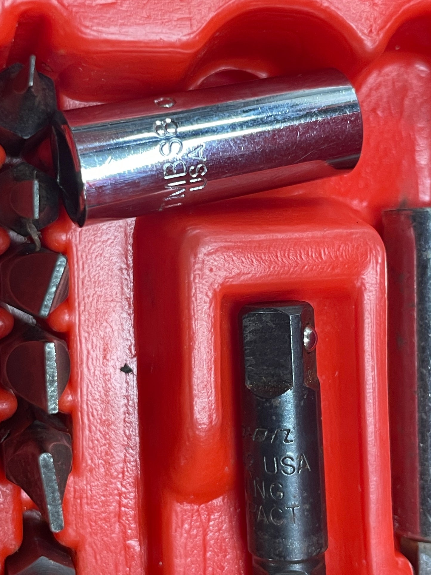 Snap On Soft Grip Ratcheting Screwdriver Set W/ Extra Shanks, Bits USA SGDMRC108A