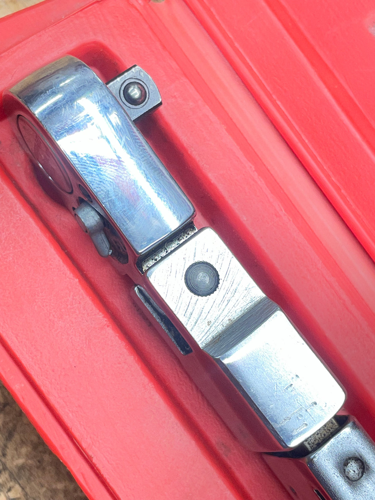 Snap On 1/2” Torque Wrench 20-100 ft lb. Click Style USA TQR100A