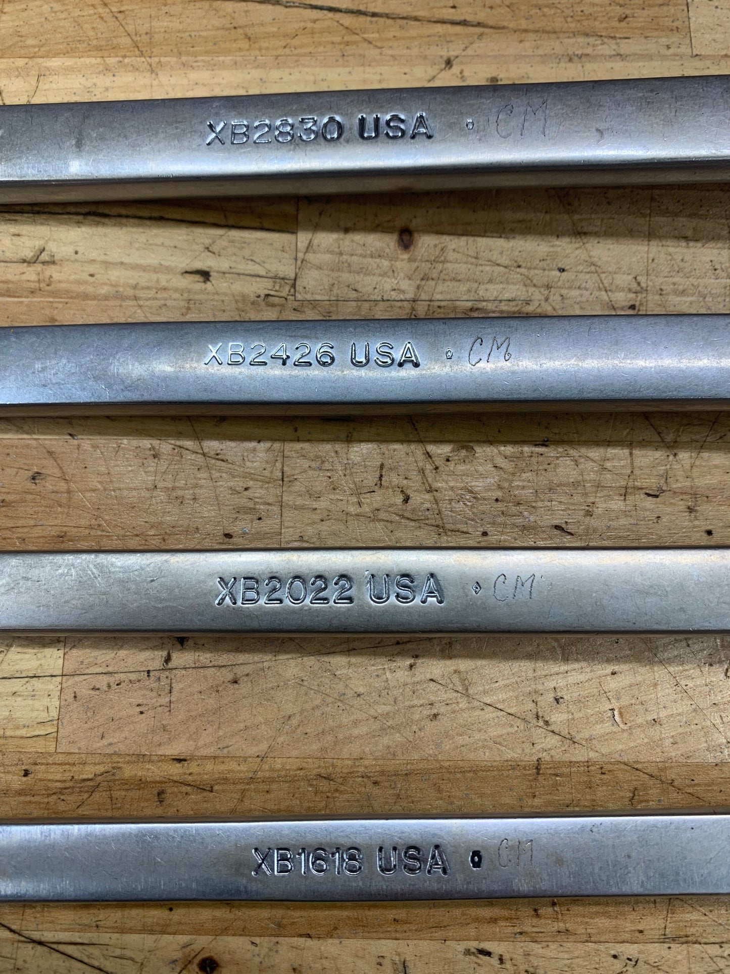 Snap On SAE Offset Box Wrench set 4pc