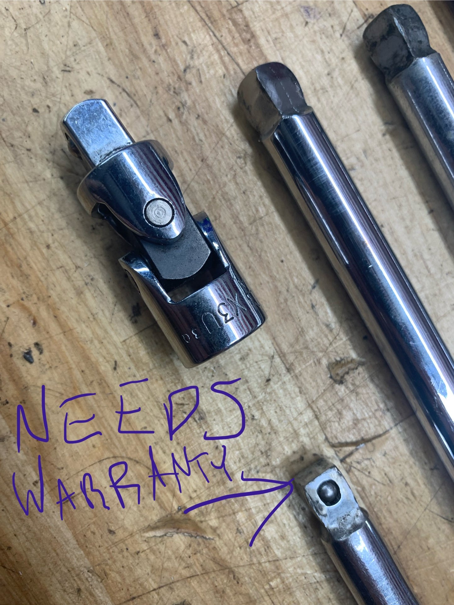 Mac Tools 3/8” Swivel Extension set & Universal