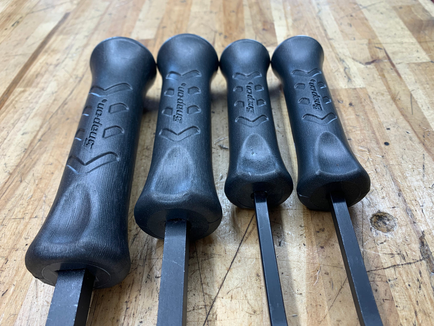 Snap On Striking Prybar Set Titanium 4pc. USA