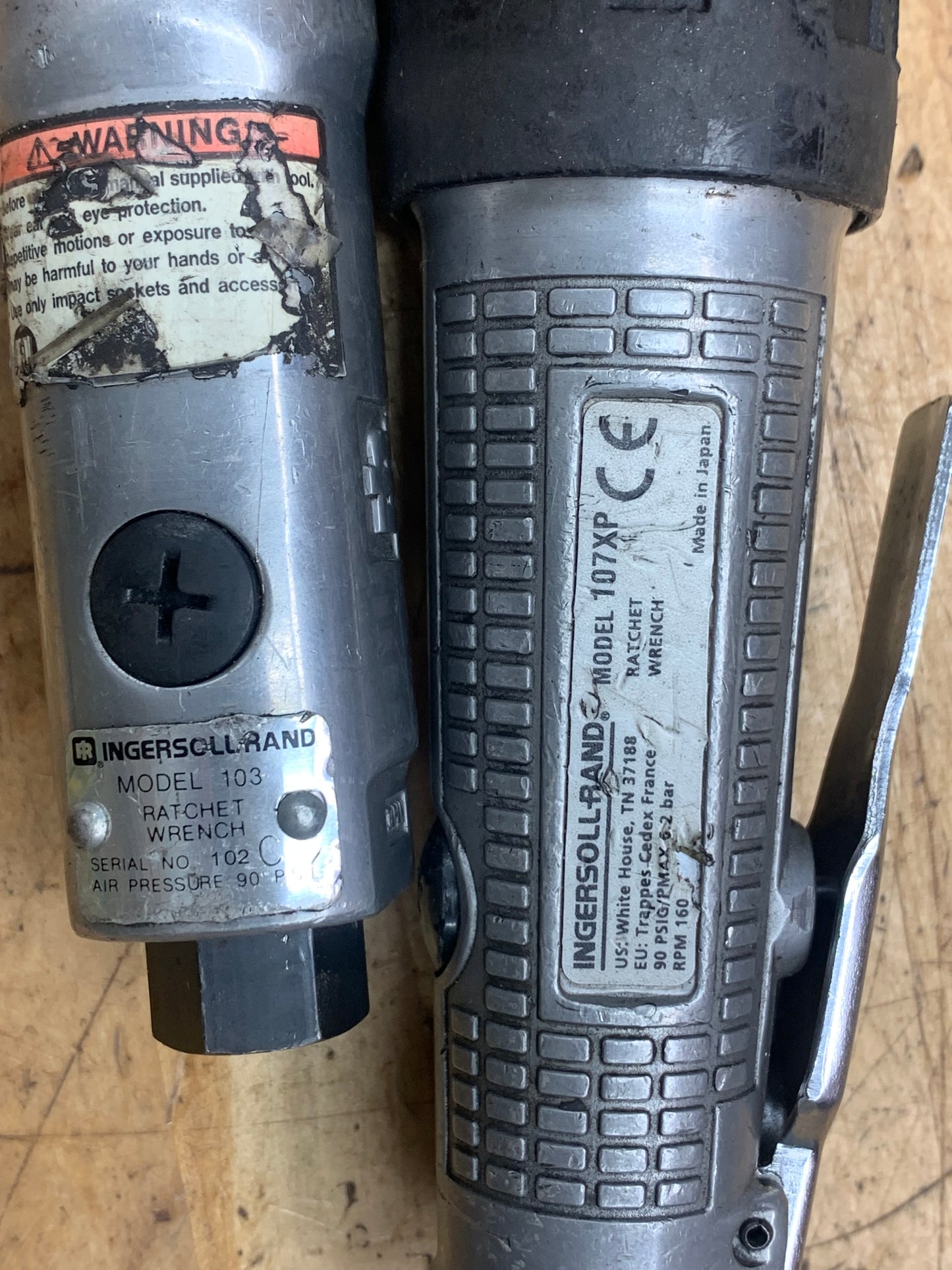 Ingersoll Rand Air Ratchet Set