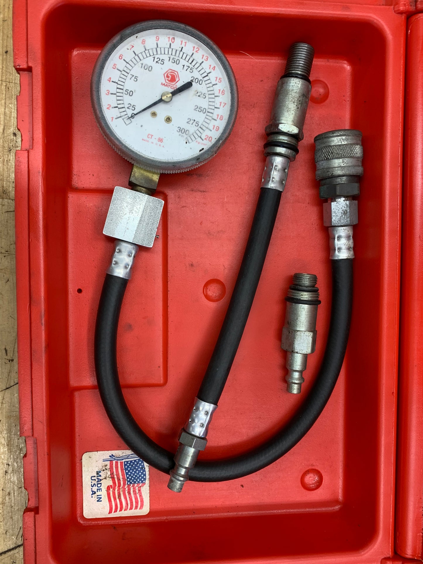 Matco Compression Gauge Test Kit USA CT66K