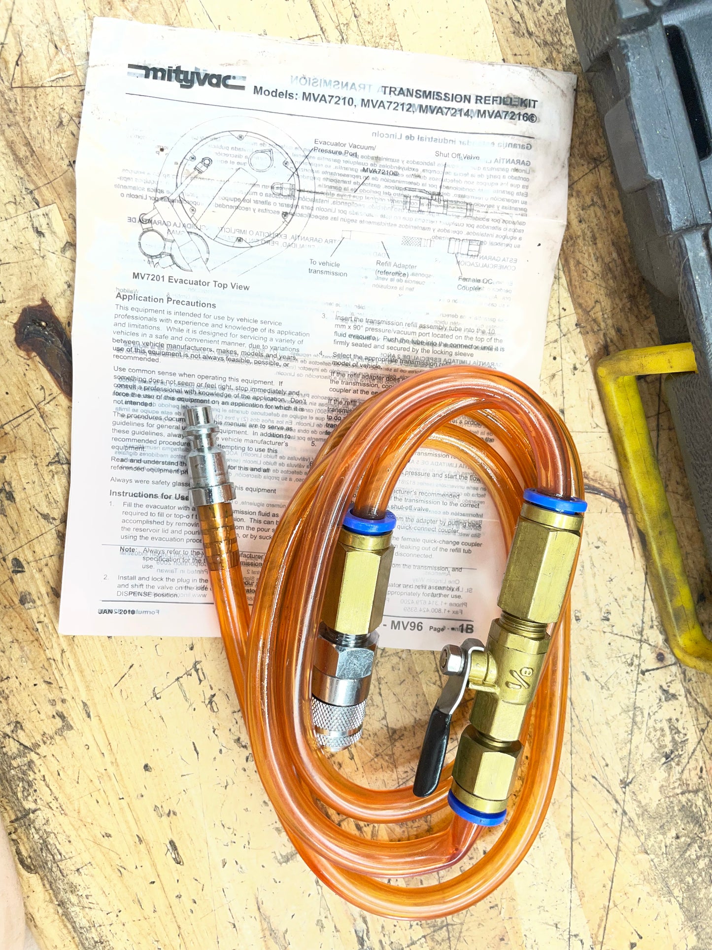Mityvac Transmission ATF Refill Kit  COMPLETE MVA7216