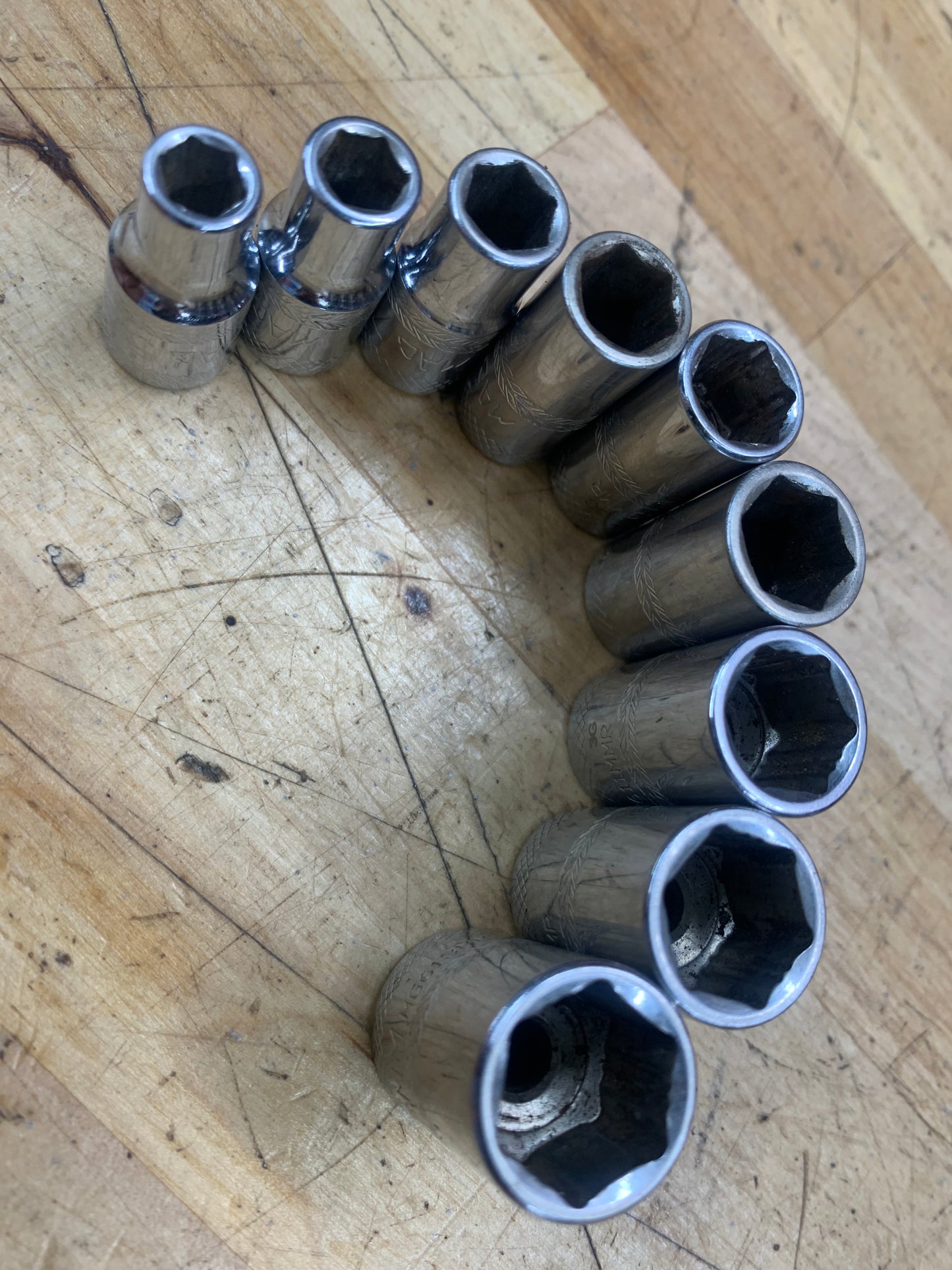 Mac Tools Metric 1/4" Socket Set 9pc