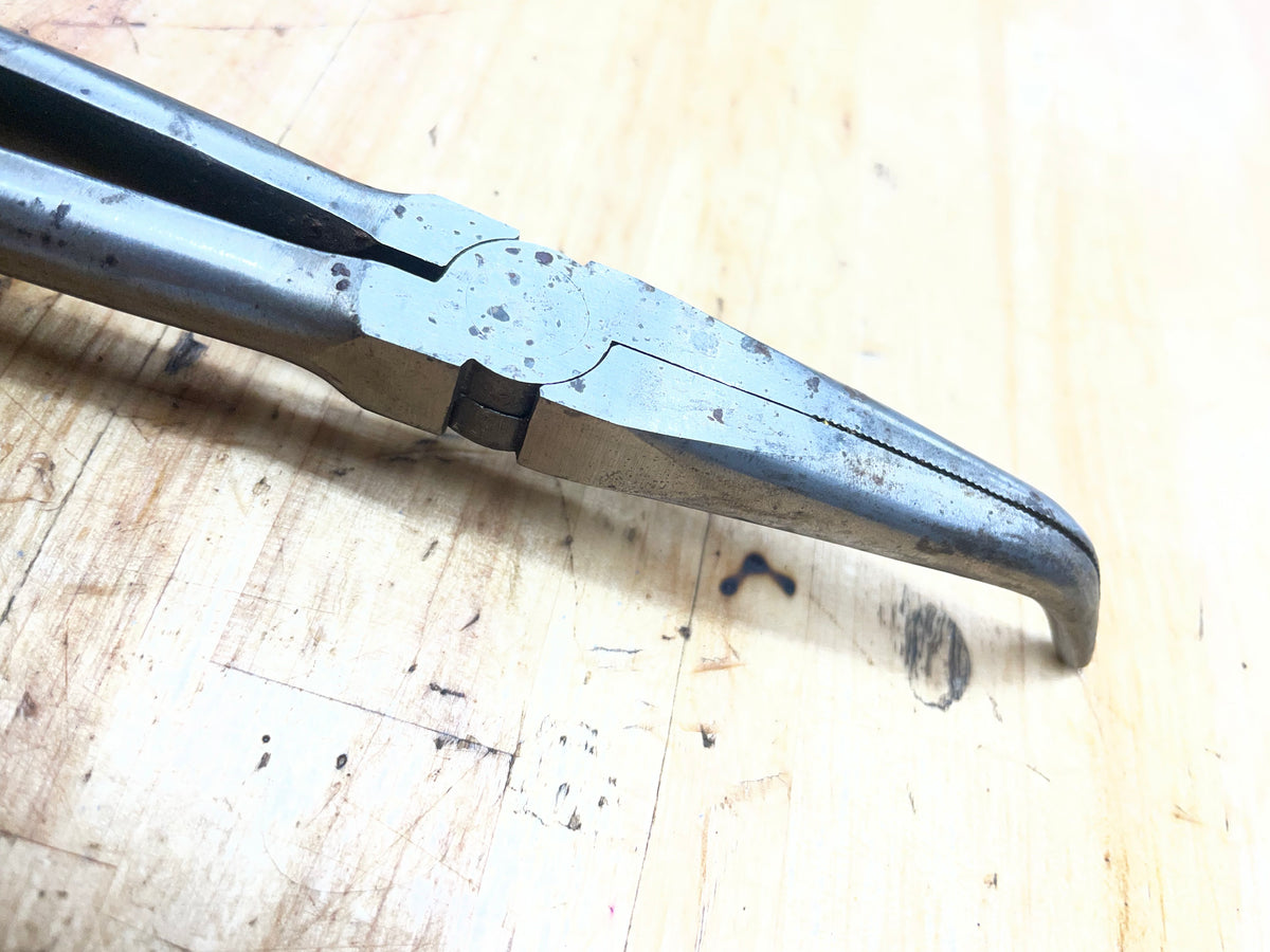 Mac Tools XL Python Bent 45 Degree Long Needlenose Pliers P162BN
