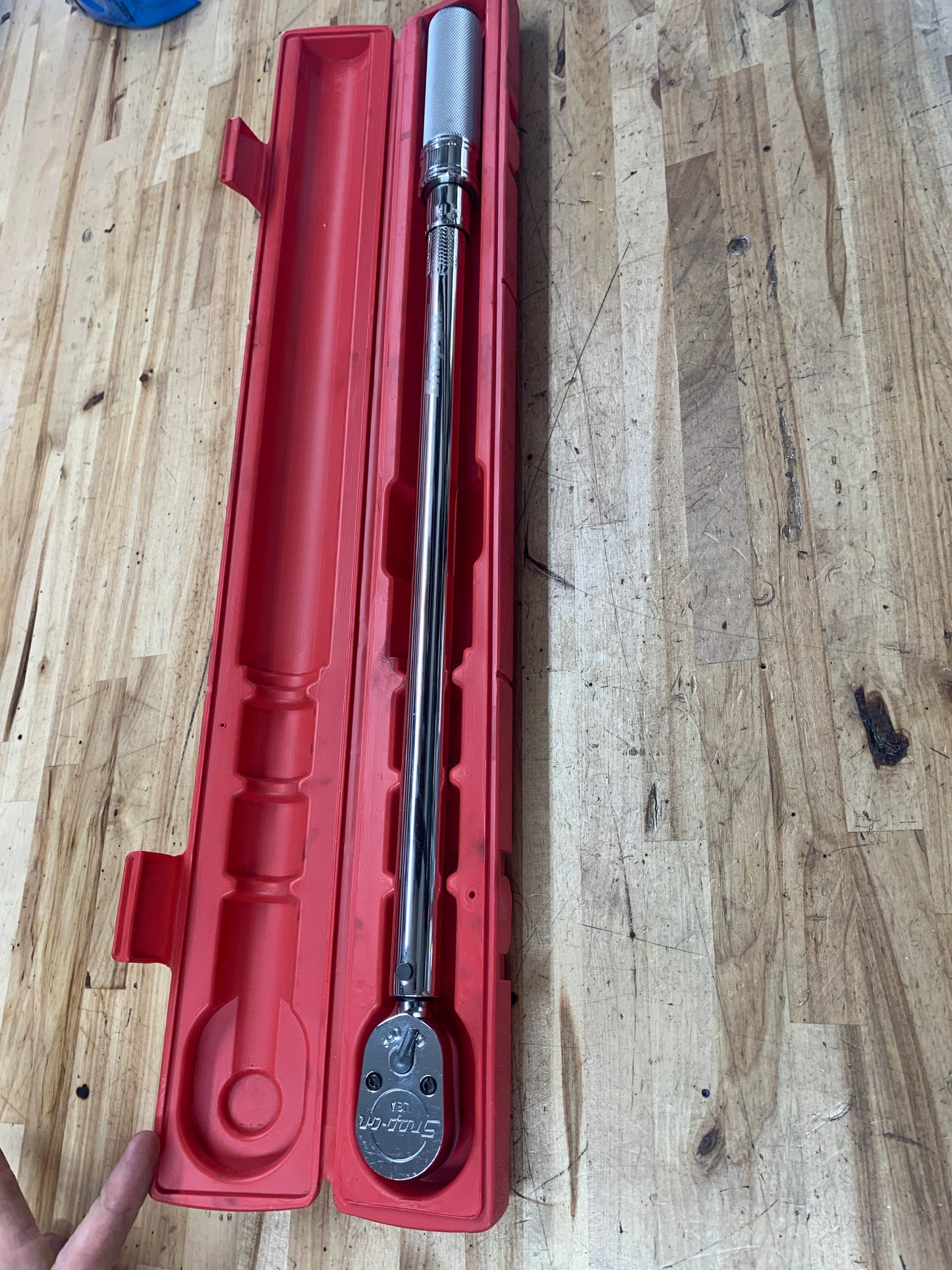 Snap On 1/2" dr. torque wrench 50-250 Ft.Lb.  QD3R250