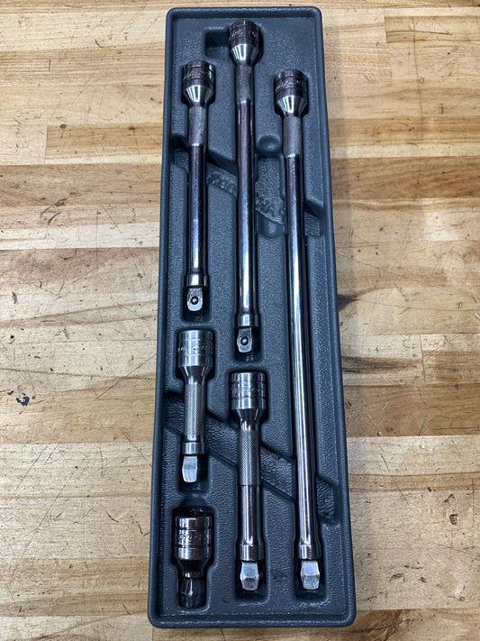 Snap On 3/8” Wobble Extension Tray Set 6pc. USA 206AFXW