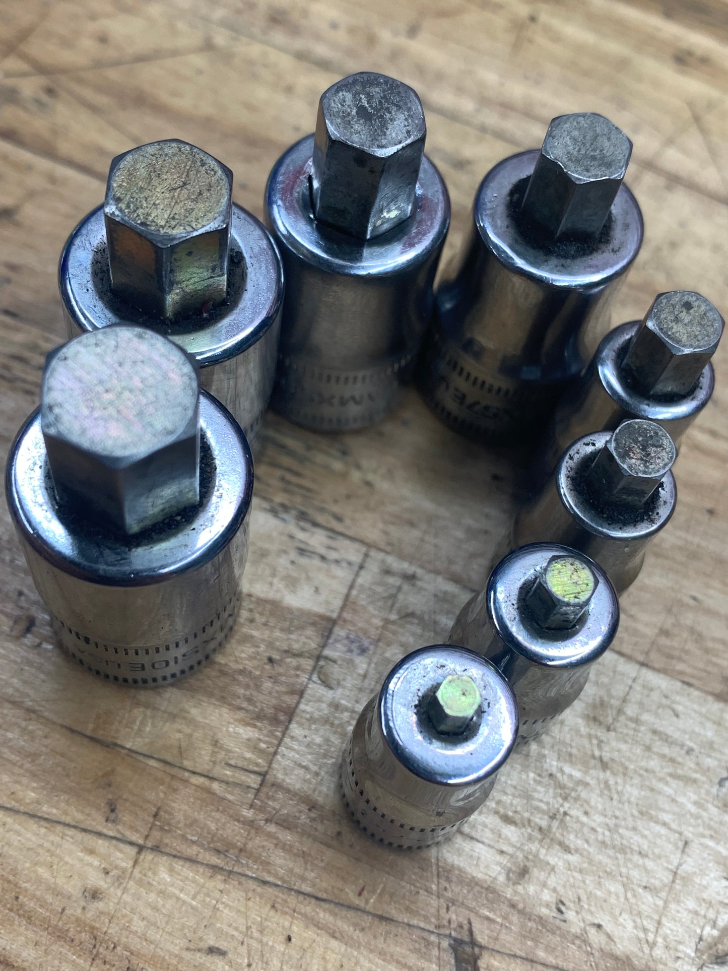 Snap On Stubby Hex Metric socket set 8pc 208EFTAMXSY