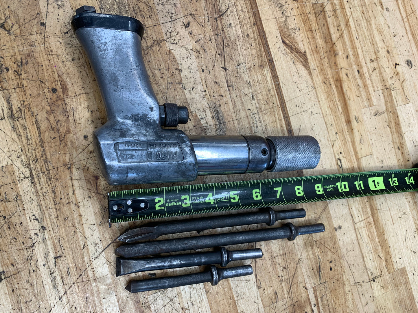Snap On Air Hammer w/ Original Bits USA PH50D
