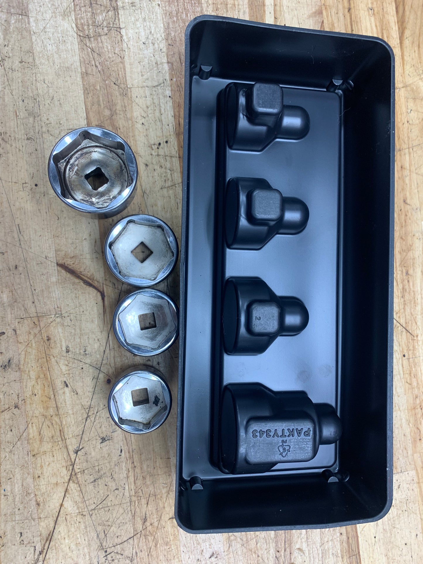 Snap On Oil Filter Socket Tray Set OFSKIT