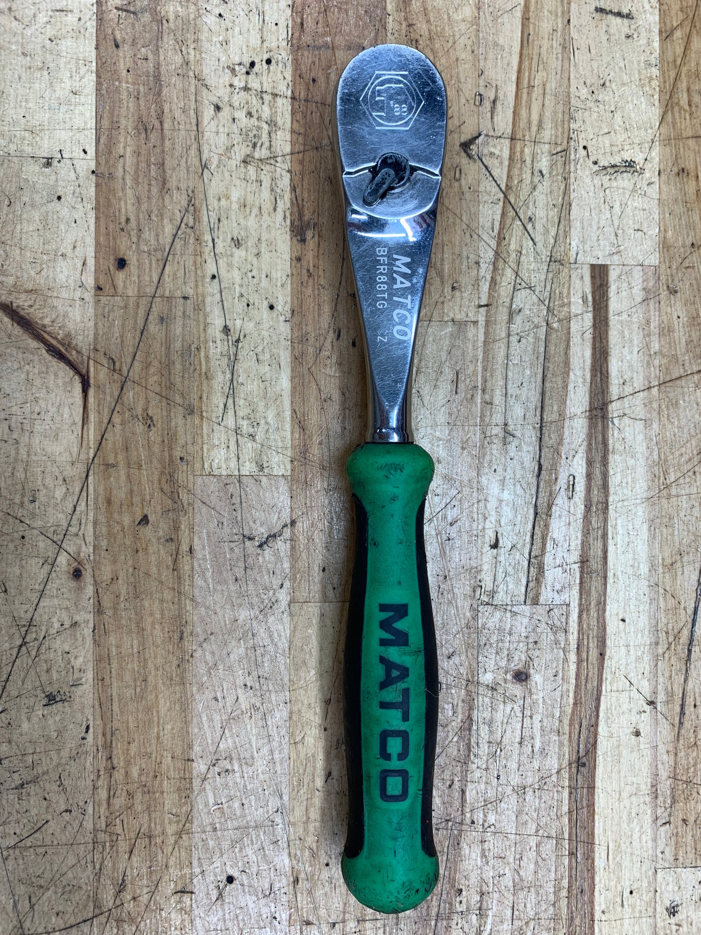 Matco 3/8" 88 Fine Tooth Ratchet Green BFR88TG