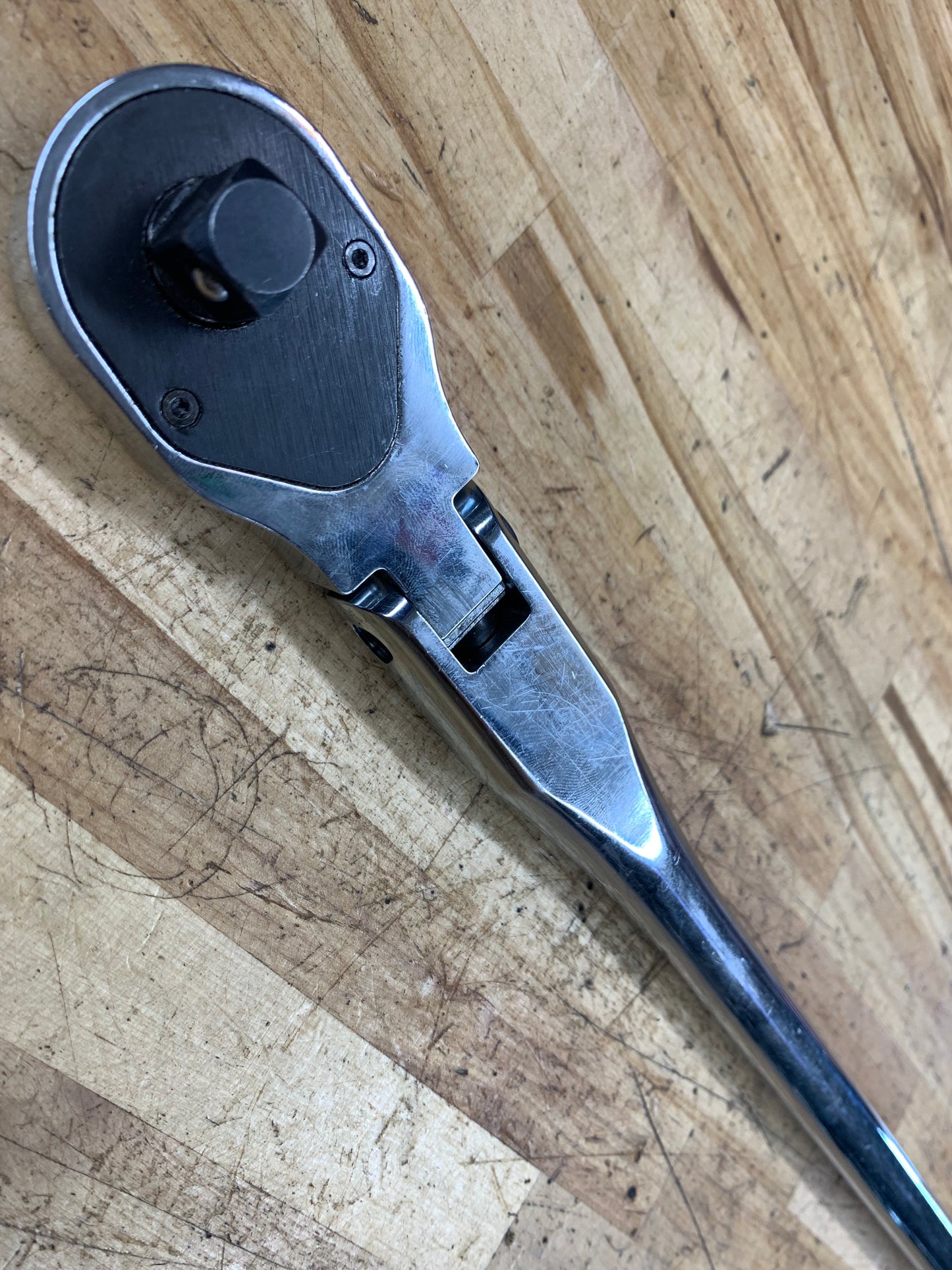 Mac Tools 1/2” Long Locking Flex Head Ratchet USA VR2690LFK