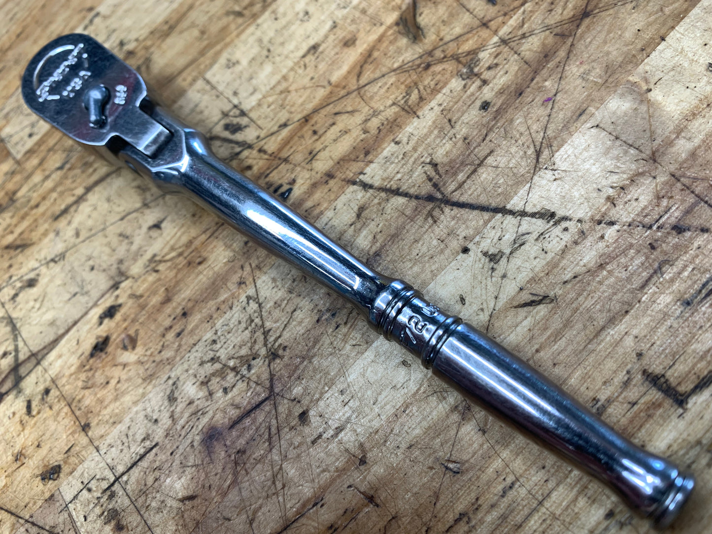Snap On 1/4" Flex Head Ratchet USA TF72
