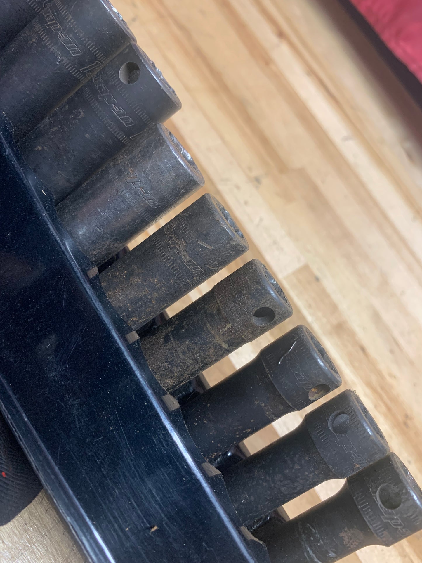 Snap On 14pc 3/8" Deep Impact Metric socket set 214SIMFMYA