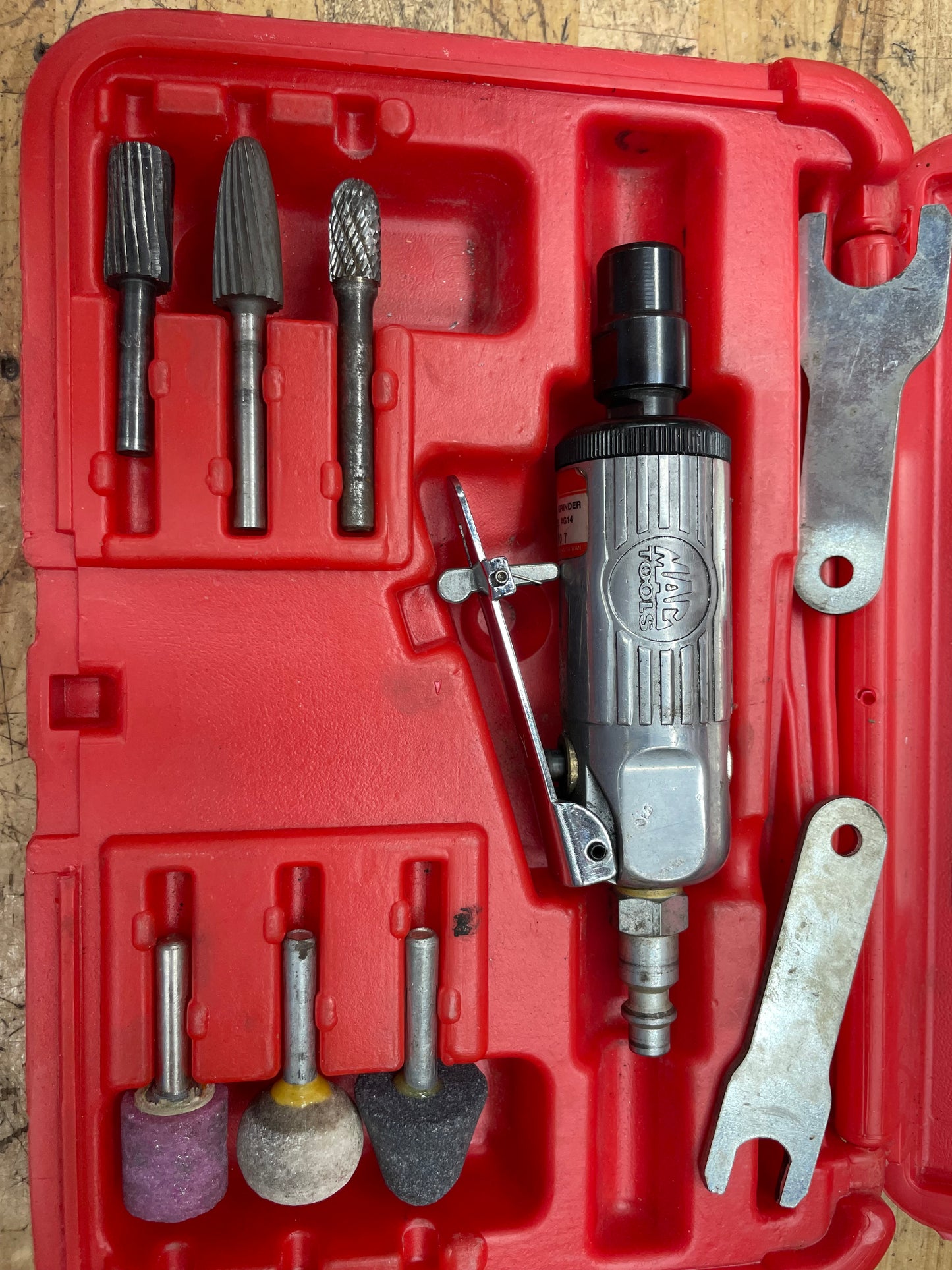 Mac Tools 180 Air Die Grinder Set ADG4K