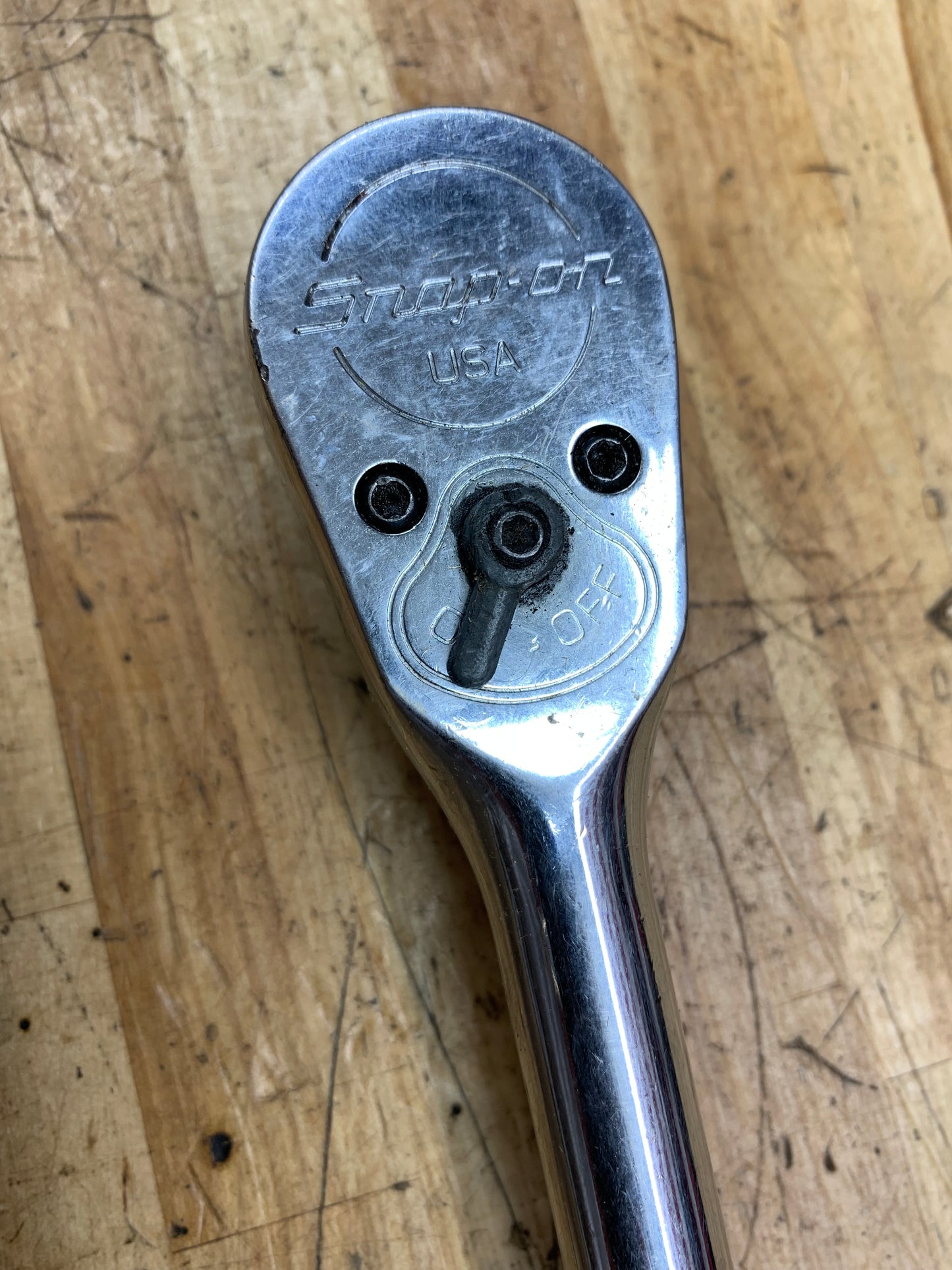 Snap On 1/2" Chrome Ratchet VINTAGE S832