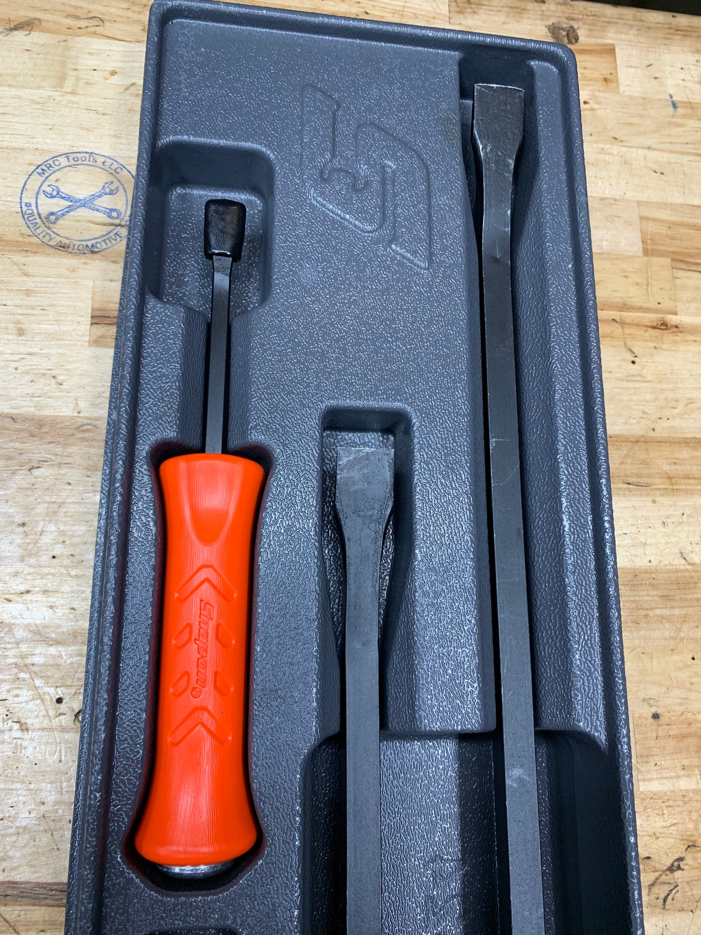 Snap On Orange Striking Prybar 4pc Set USA SBPS704AO