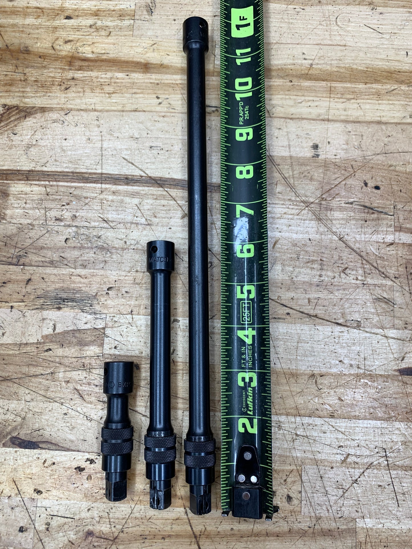 Matco 3/8” Impact Extension Set 3pc USA SBXP3L