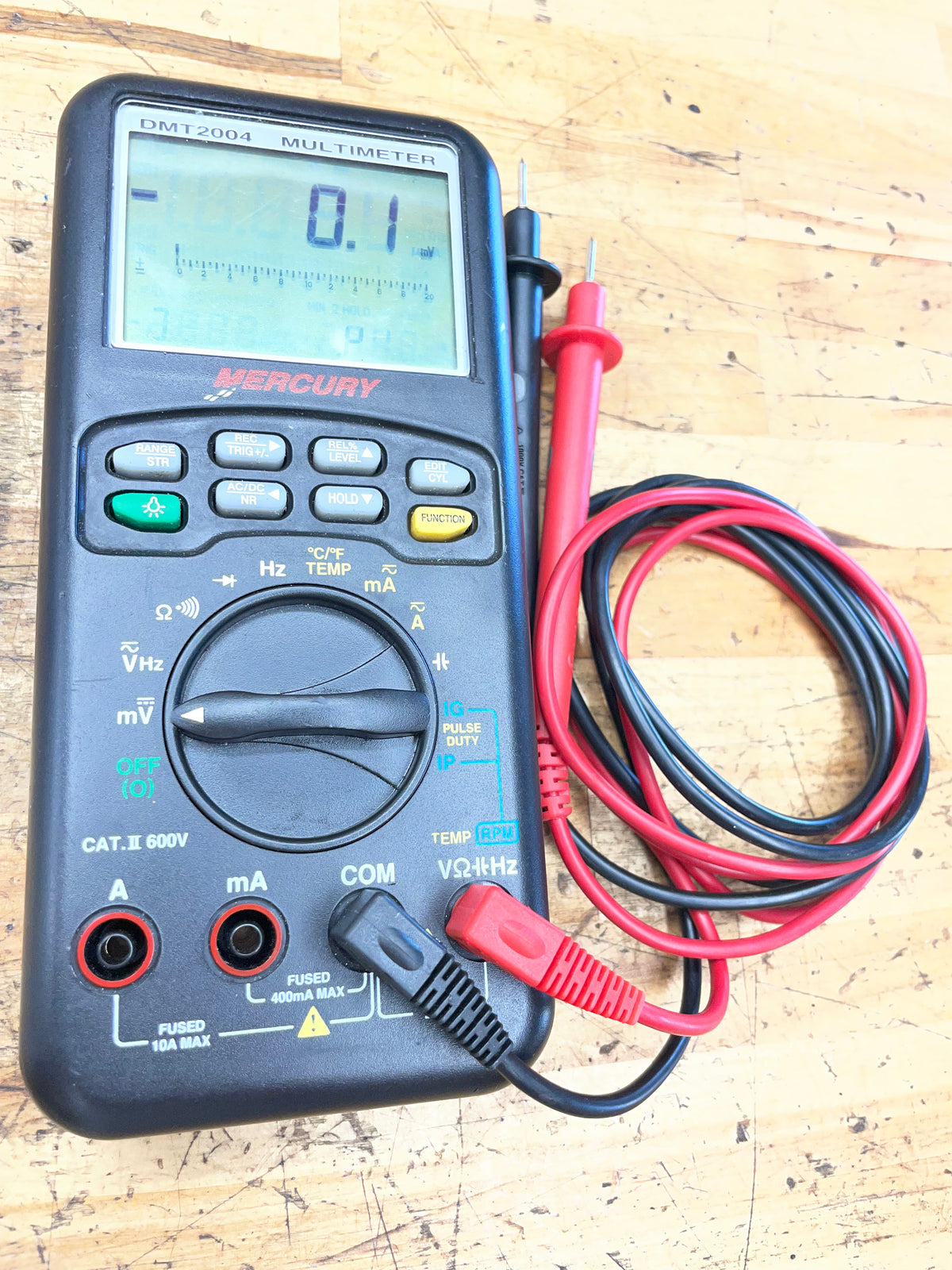 Mercury Marine Digital Multimeter DMM/Tachometer DMT2004