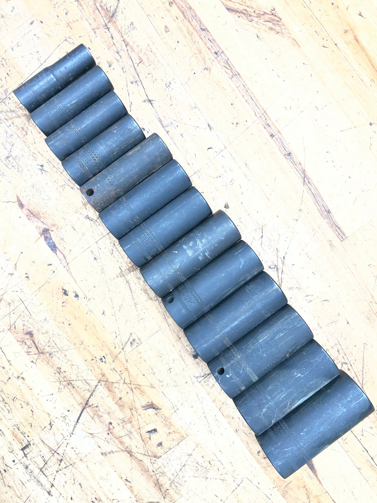 Mac Tools 3/8” Metric Impact Deep Socket Set 13pc 10-23mm SXDPGM146BR*