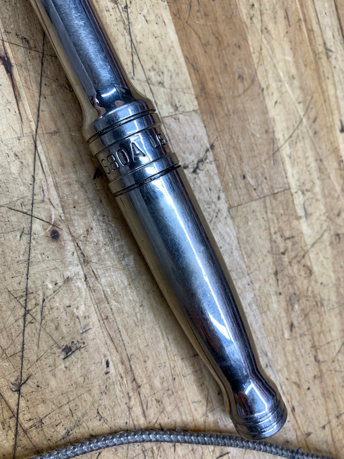 Snap On 1/2" Ratchet Chrome S80A