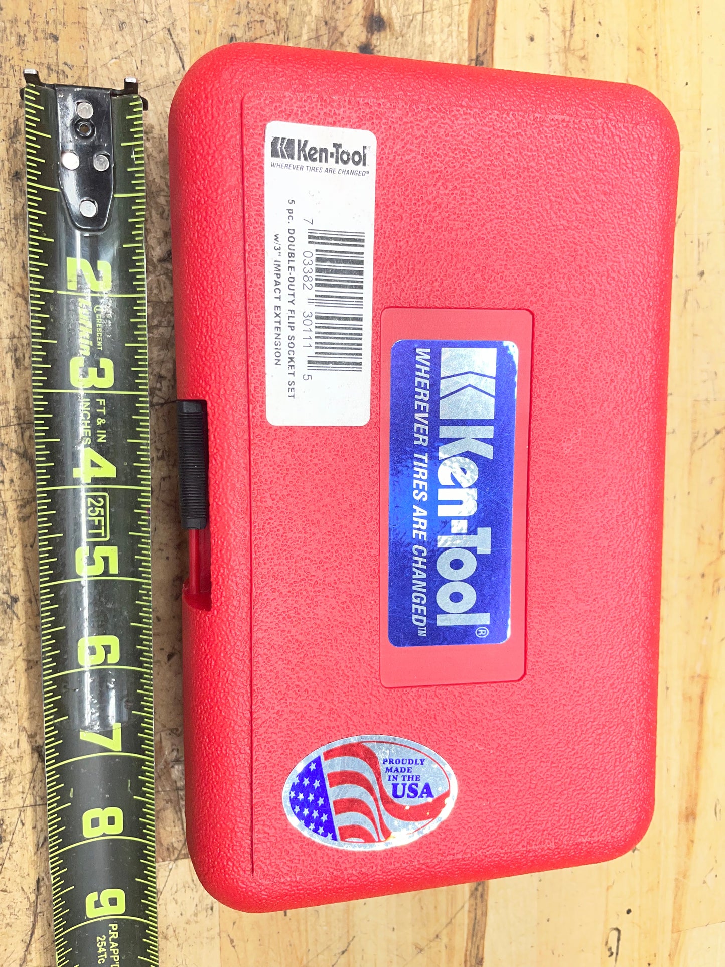Ken Tool Wheel Flip Socket Set Lug/Extractor USA