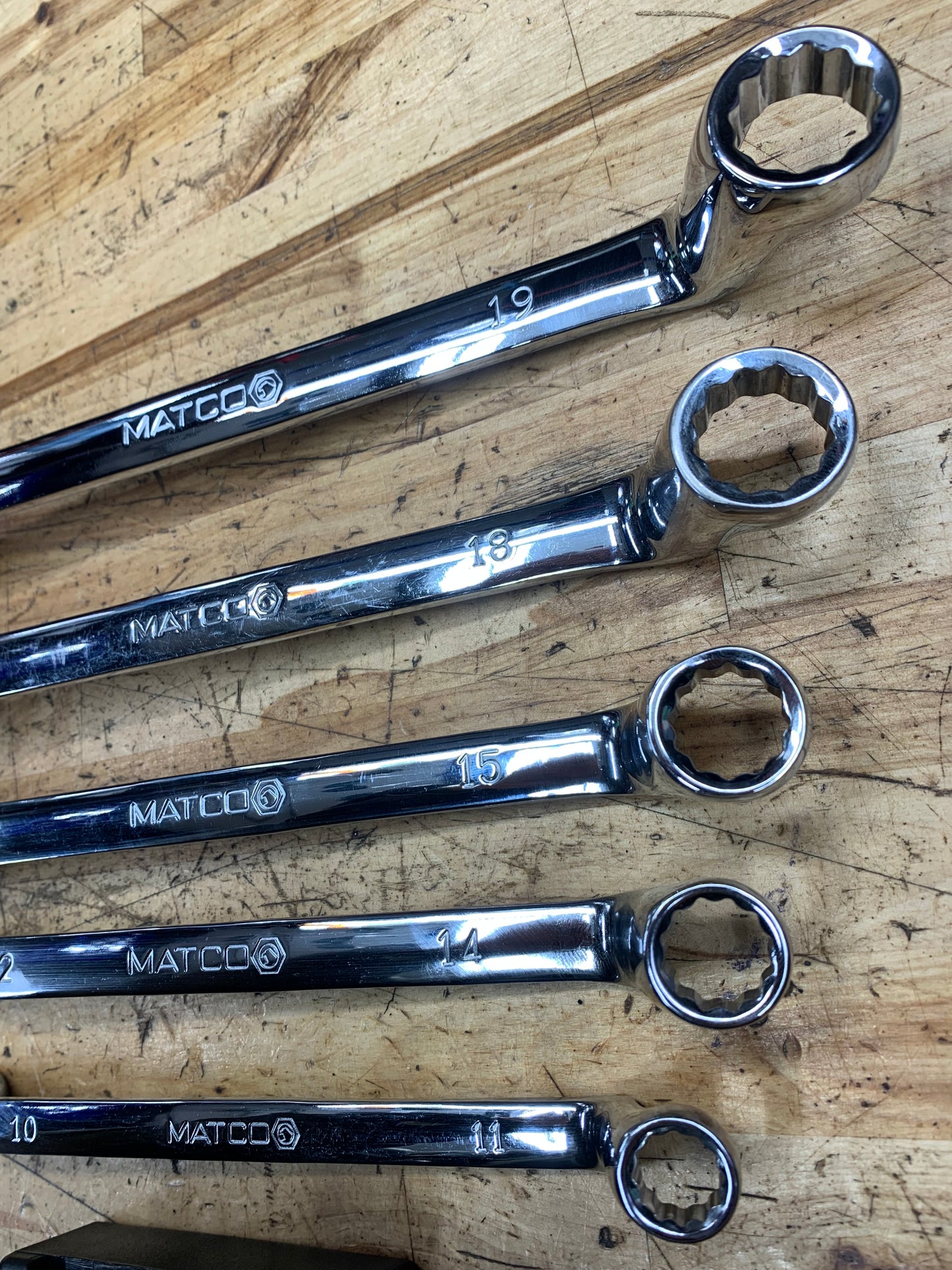 Matco Offset Box Wrench Set Metric 5pc SRBDLM5T
