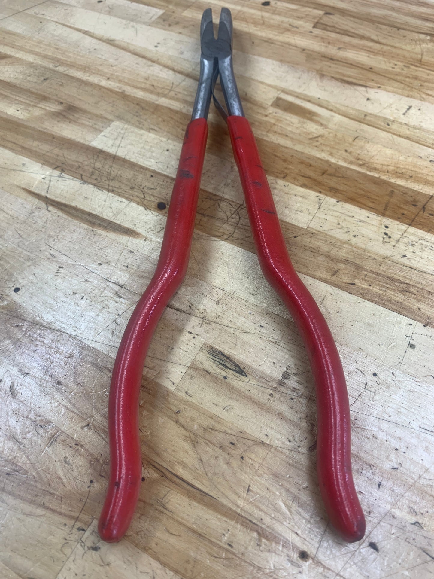 Snap On Long Bent 45 deg. Needle Nose Pliers 415CP
